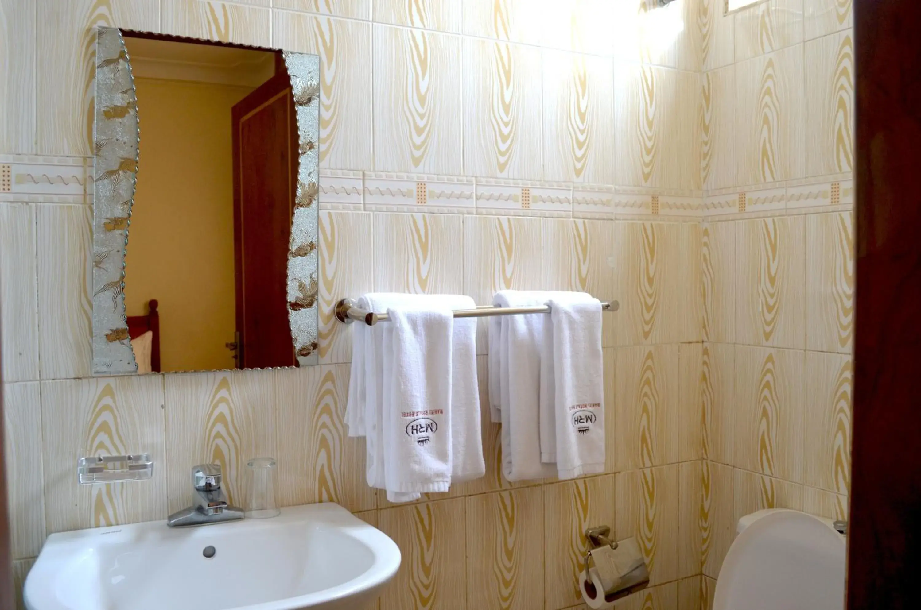 Bathroom in Marie's Royale Hotel