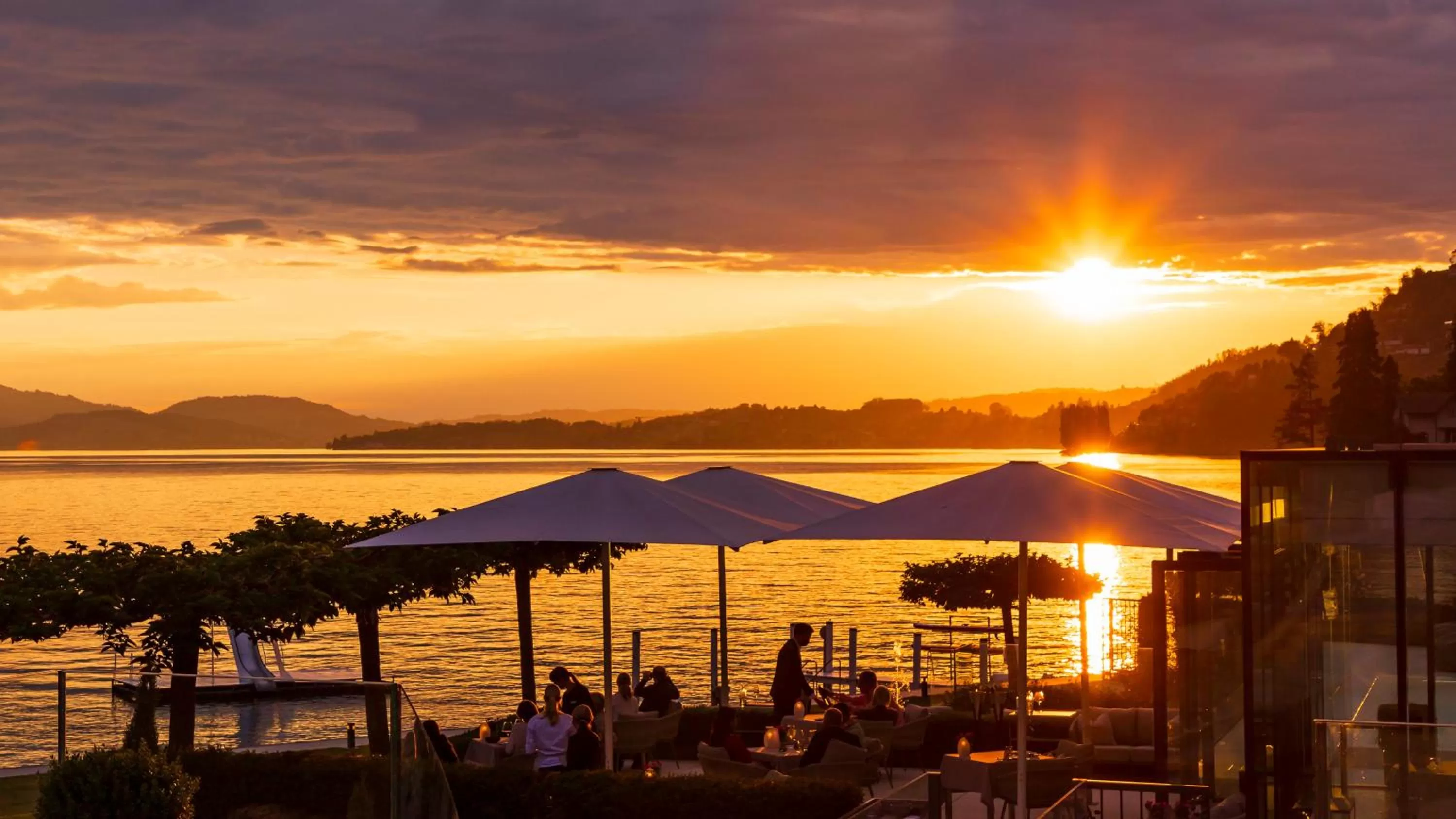 Restaurant/places to eat in Park Hotel Vitznau