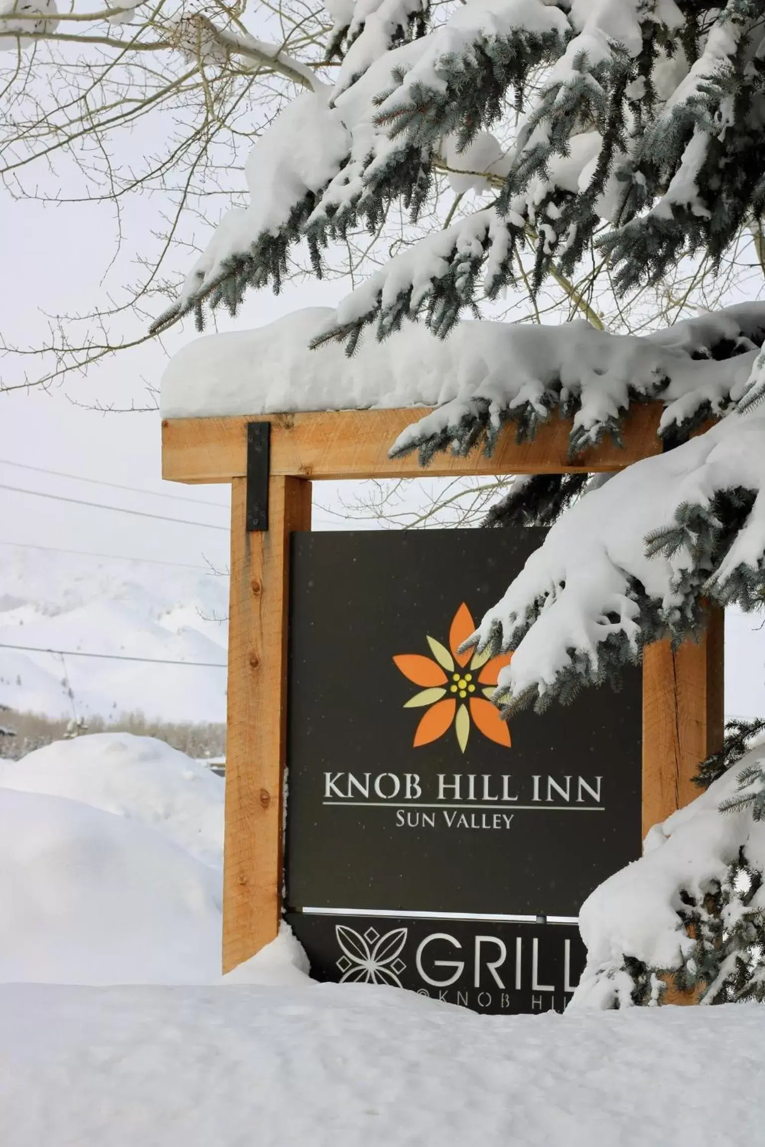 Winter in Knob Hill Inn