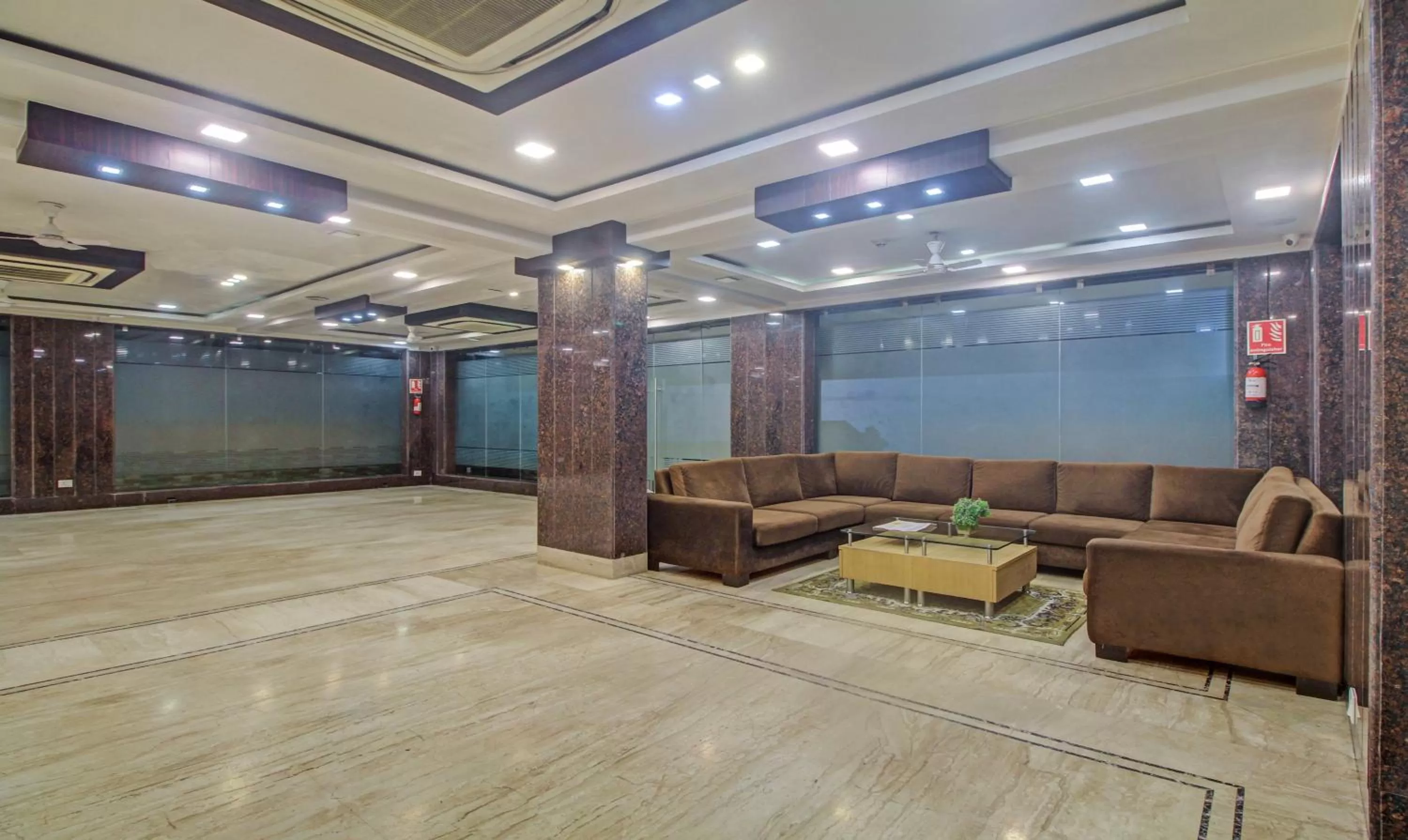 Seating area in Treebo Sreema Saltlake Near City Centre Mall