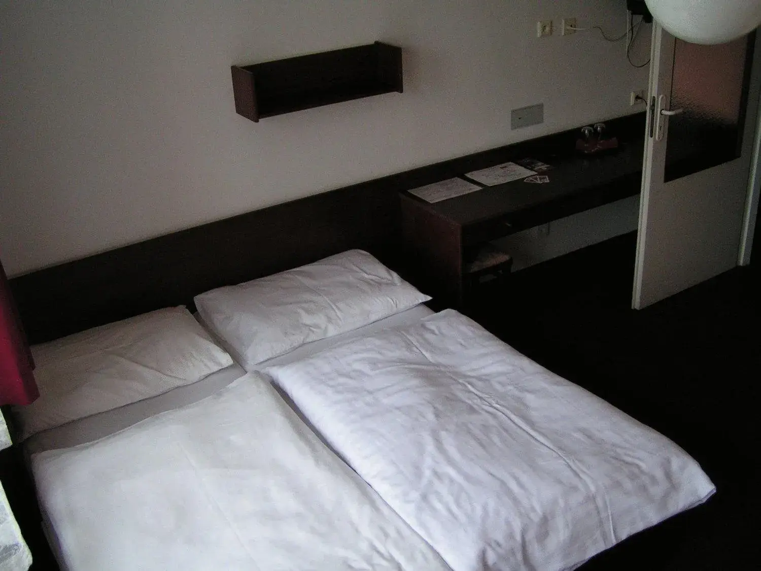 Bed in Hotel Jerabek