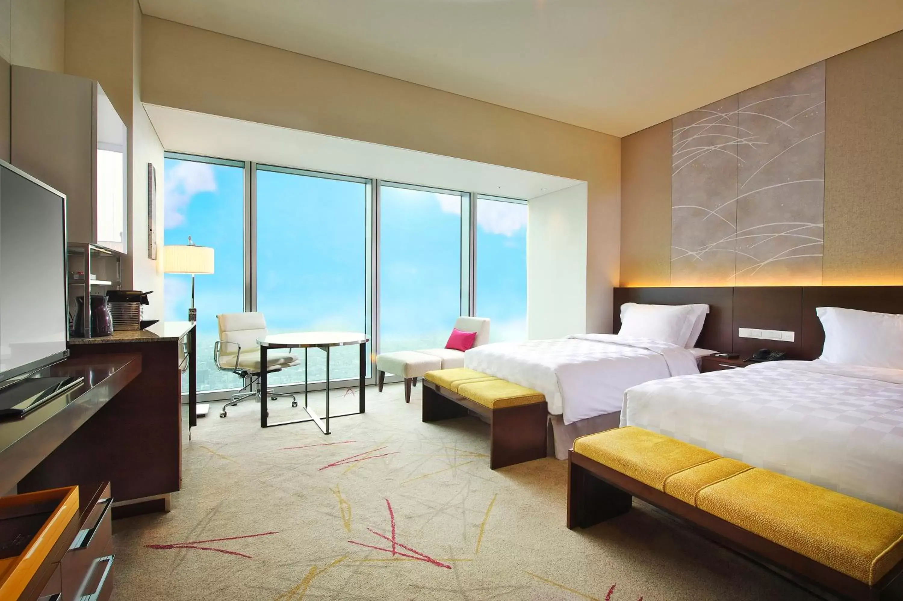 Bedroom in Osaka Marriott Miyako Hotel