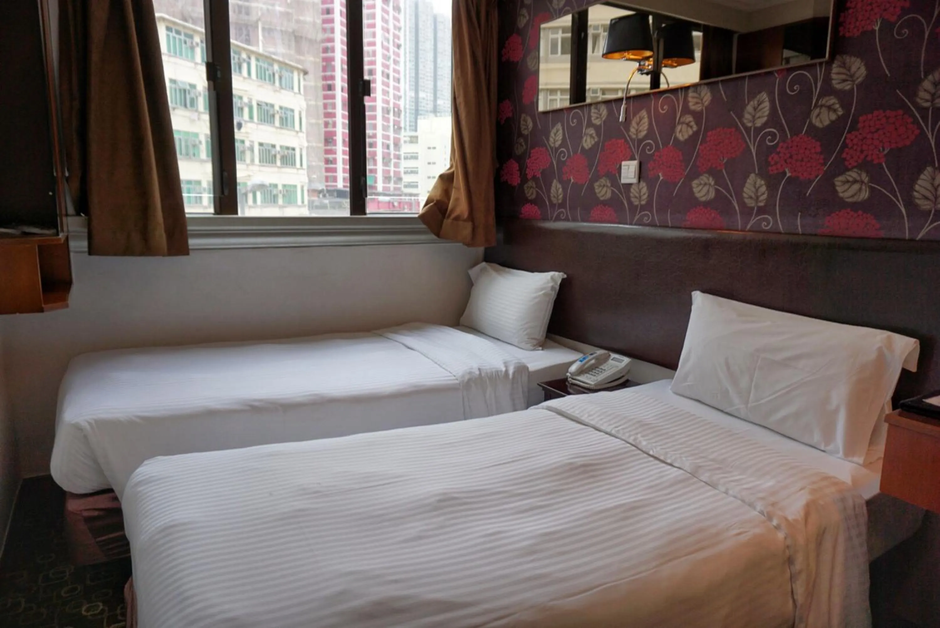 Bed in Lander Hotel Prince Edward