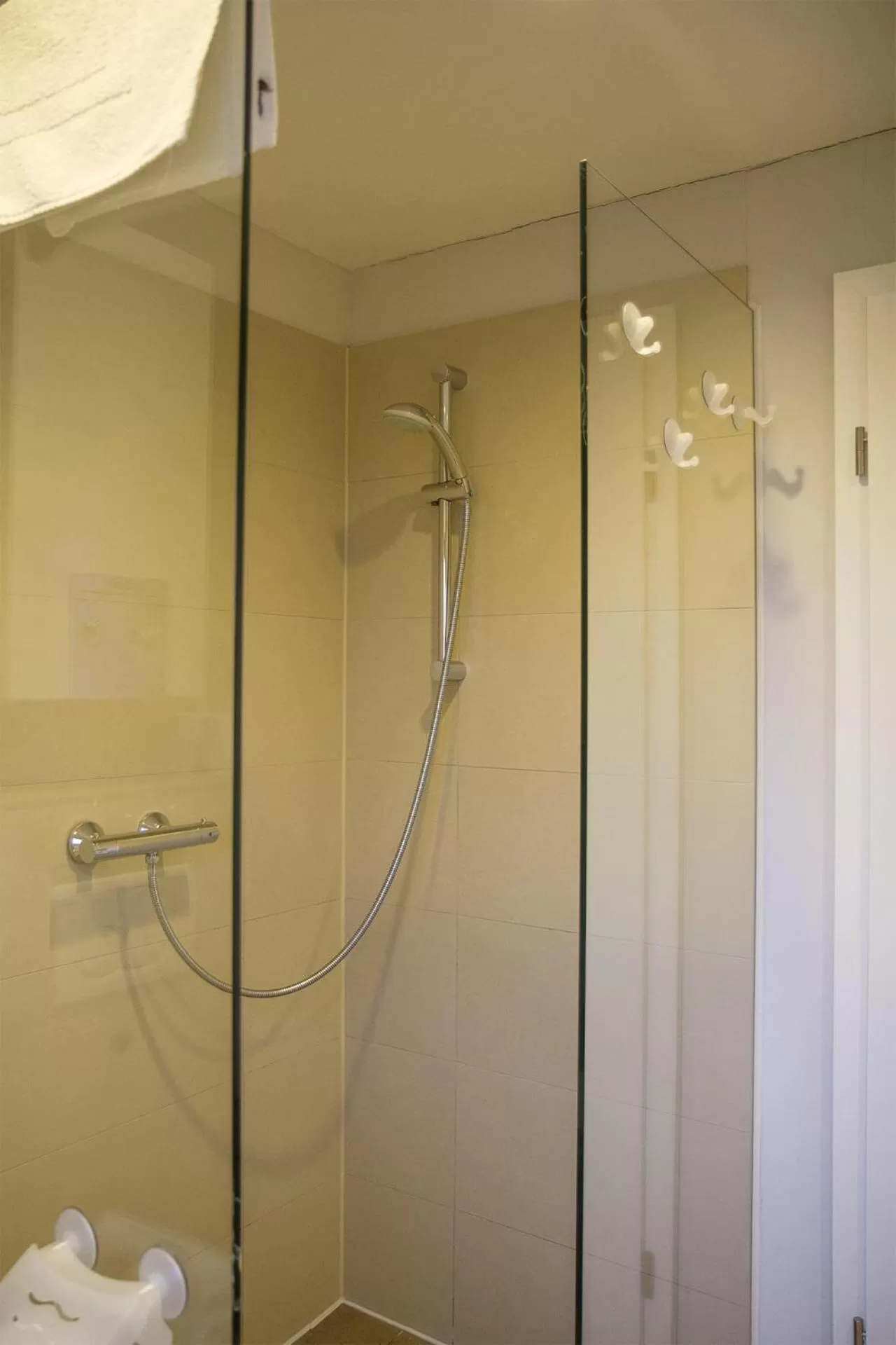 Shower in Biohotel Spöktal