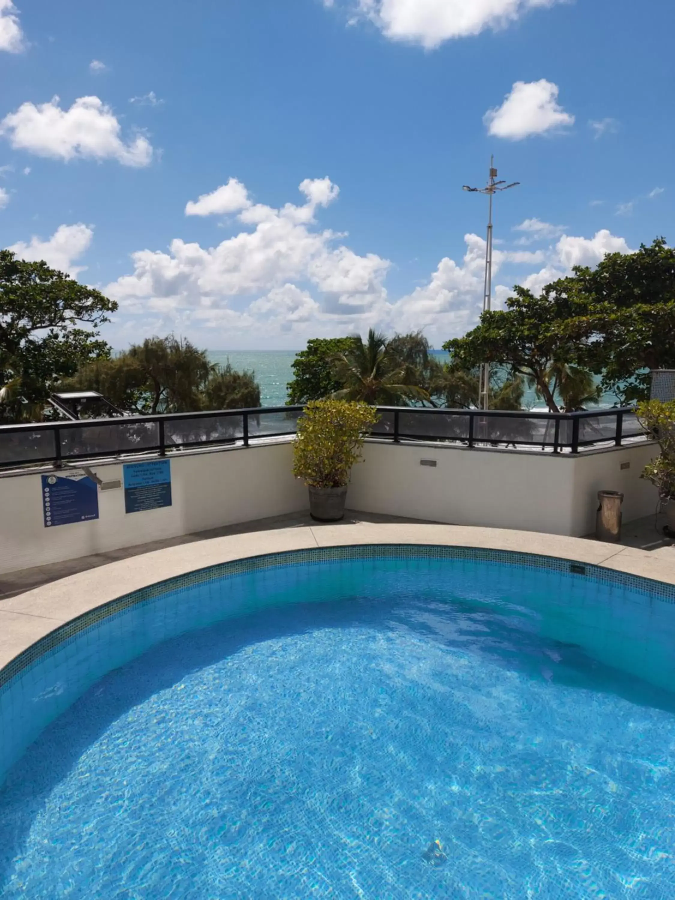 Pool view, Swimming Pool in Euro Suite Recife Boa Viagem