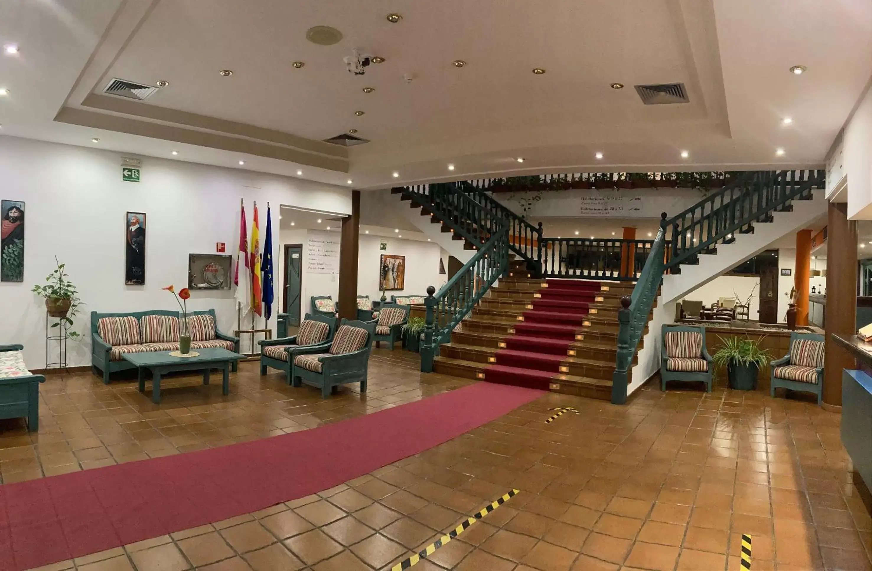 Lobby or reception, Fitness Center/Facilities in Hotel Almagro