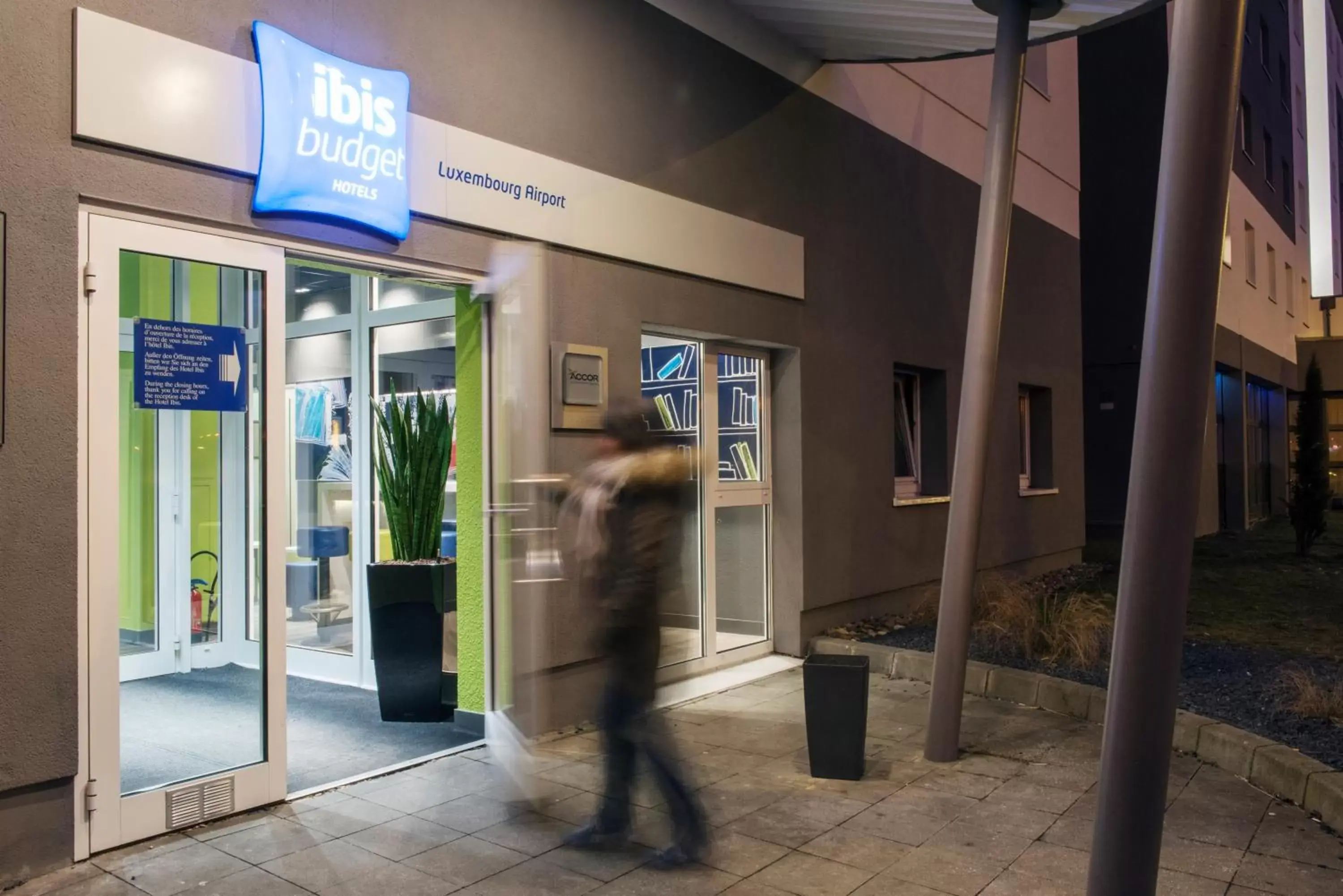 Facade/entrance in ibis Budget Luxembourg Aeroport