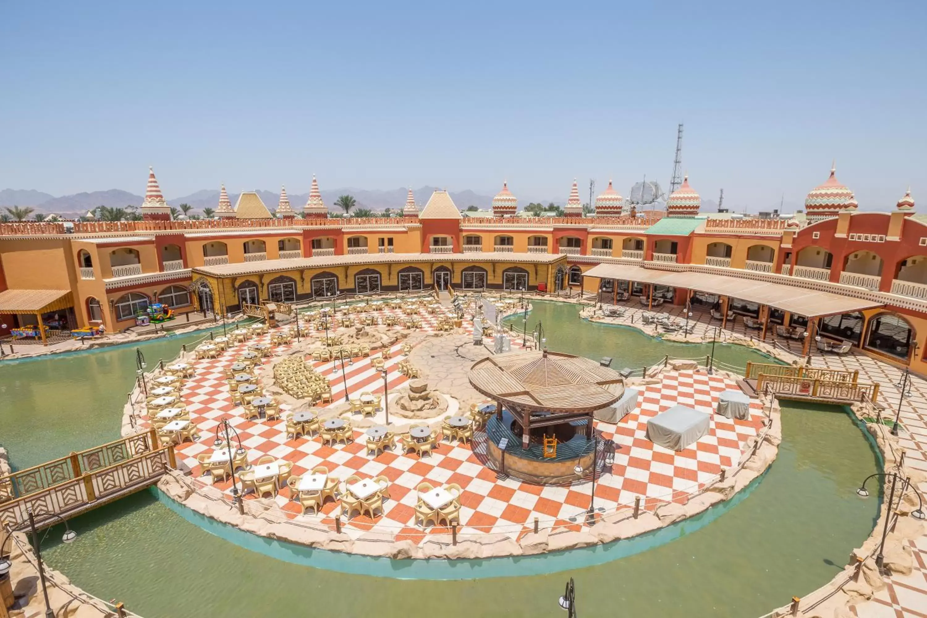 Swimming pool, Bird's-eye View in Pickalbatros Aqua Blu Sharm El Sheikh