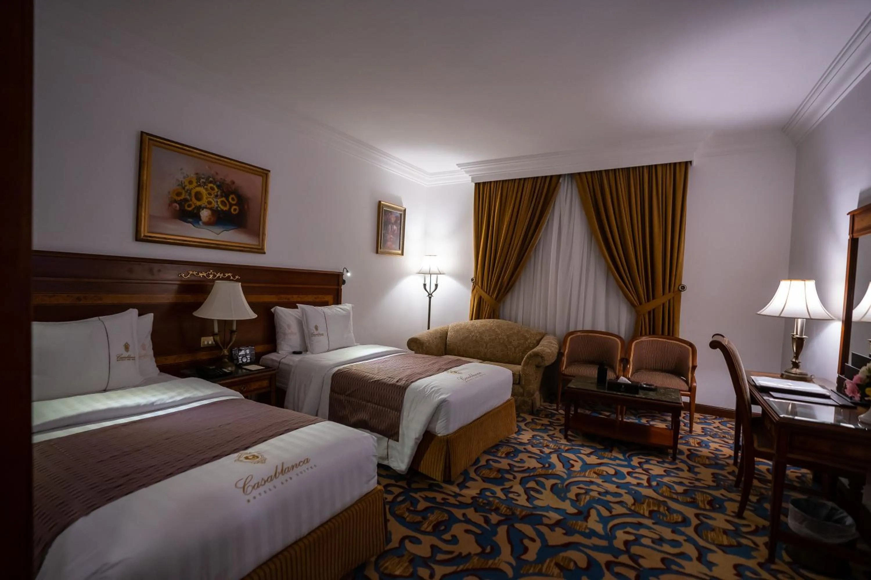 Bedroom, Bed in Casablanca Hotel Jeddah