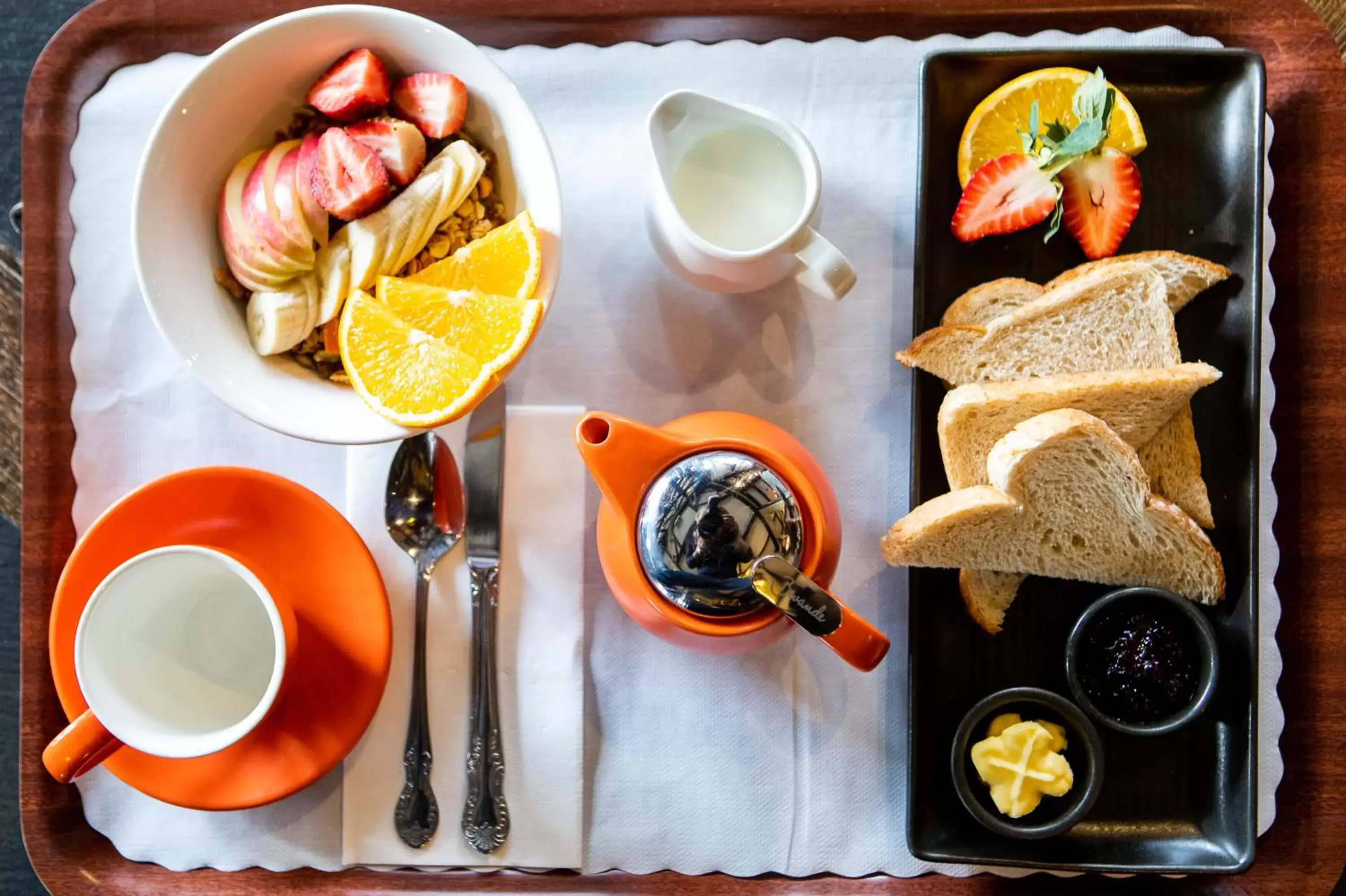 English/Irish breakfast, Breakfast in New England Motor Lodge