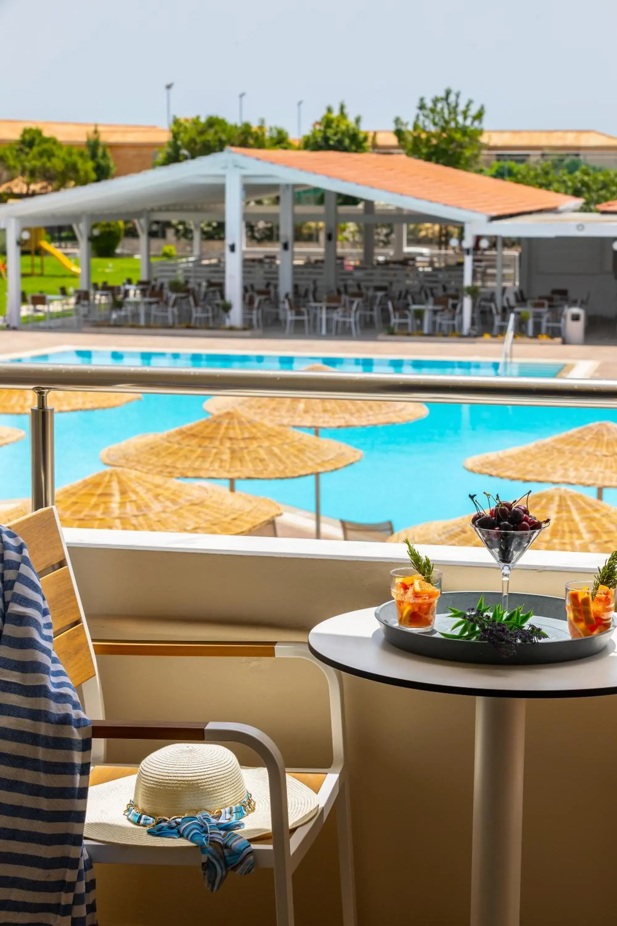 Twin Room with Pool View in Leonardo Kolymbia Resort Rhodes