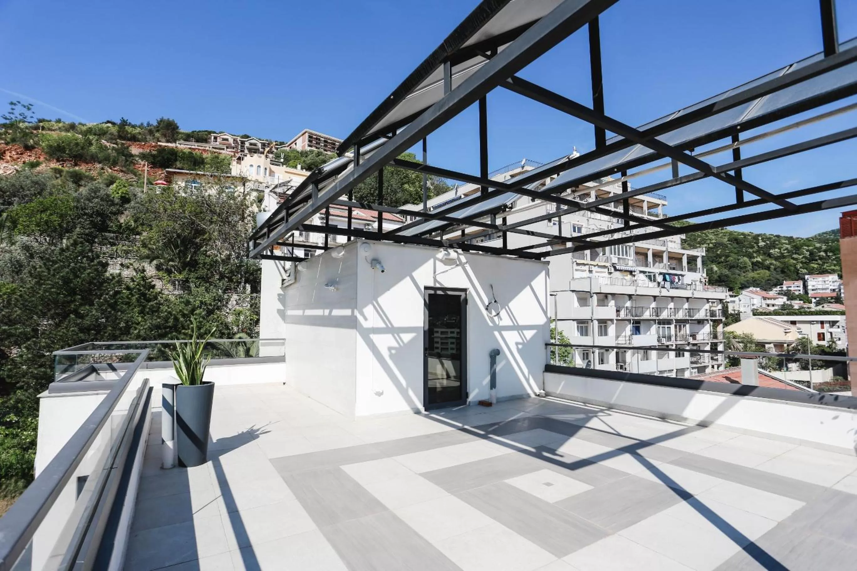 Balcony/Terrace in Garni Hotel Arka
