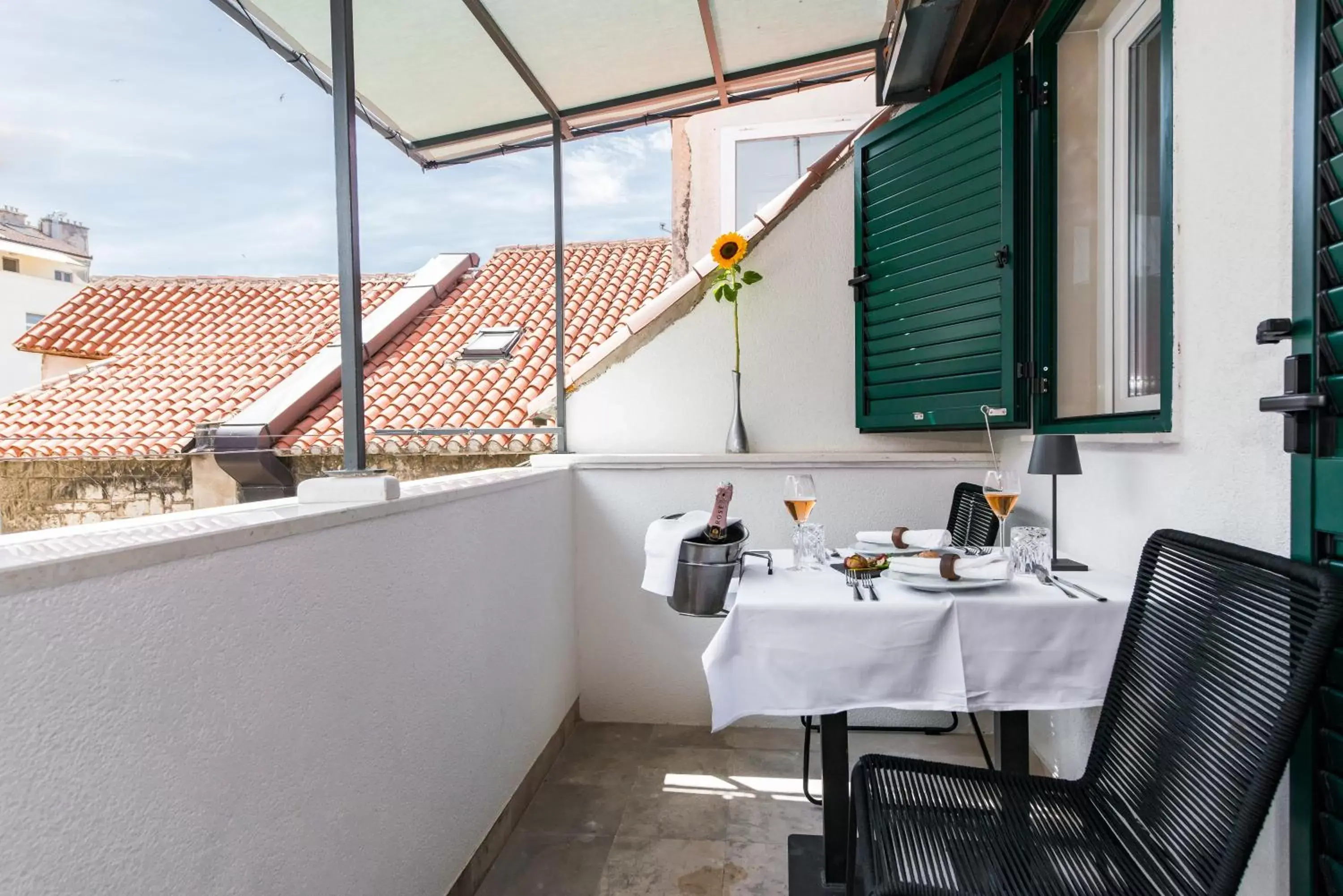 Balcony/Terrace in Makarun Heritage Rooms Balcony/Terrace in Makarun Heritage Rooms