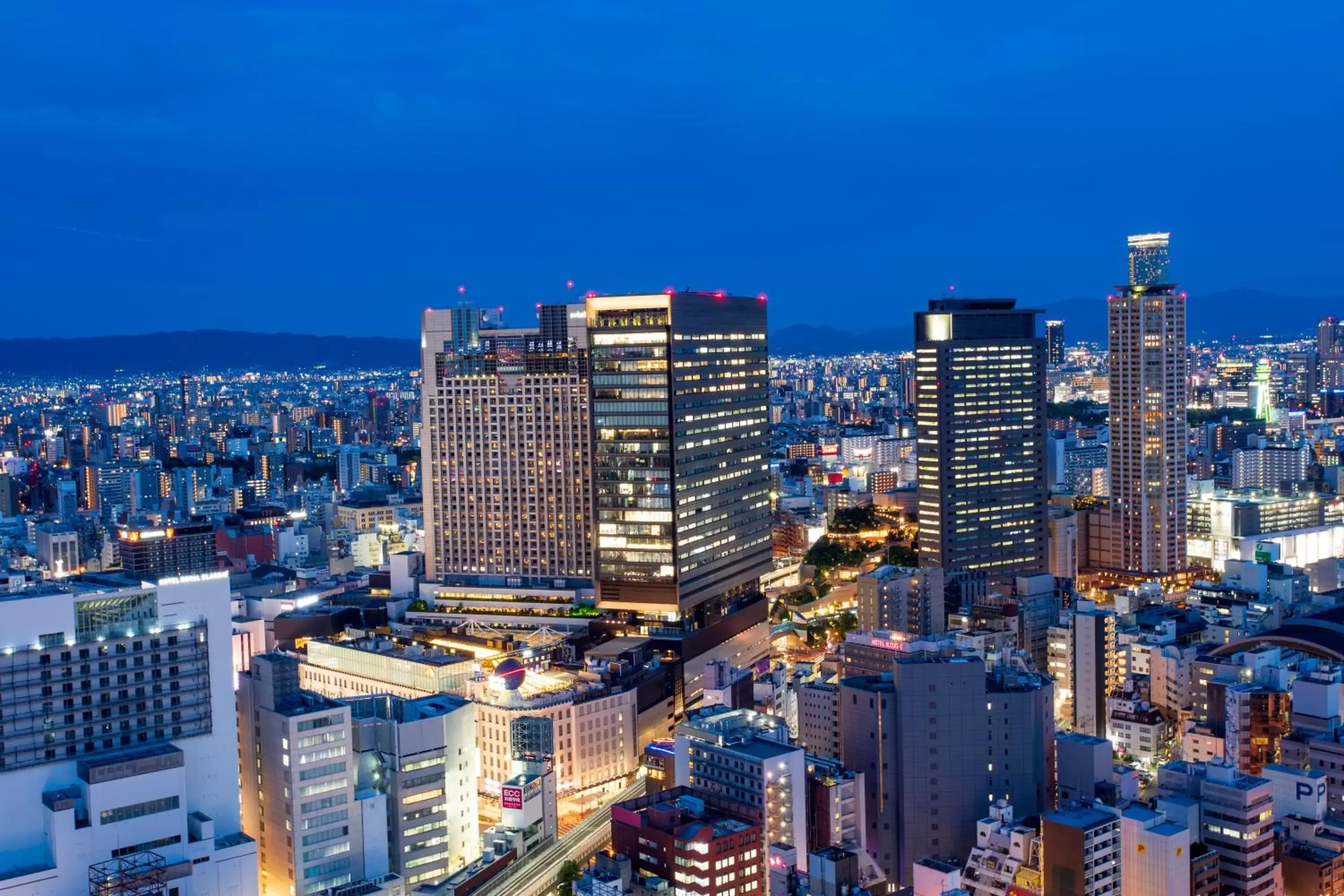 City view, Bird's-eye View in Hotel Monterey Grasmere Osaka