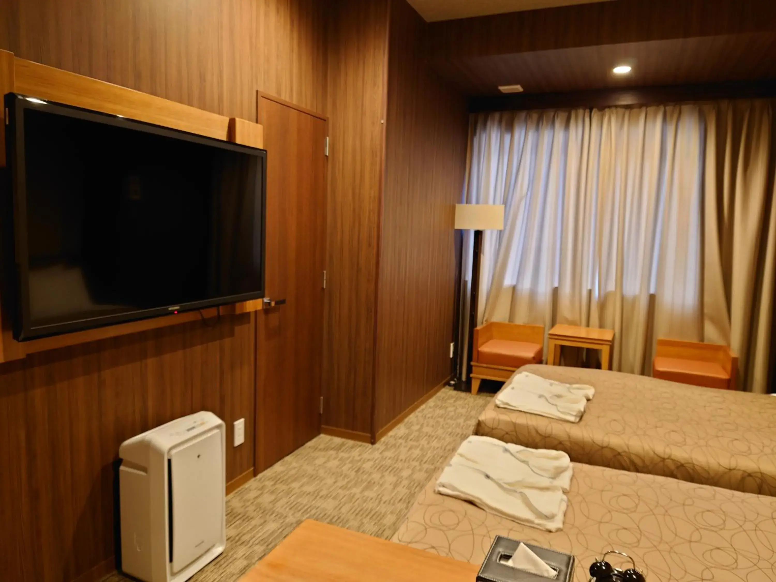 TV and multimedia, TV/Entertainment Center in Hotel Relief Sapporo Susukino