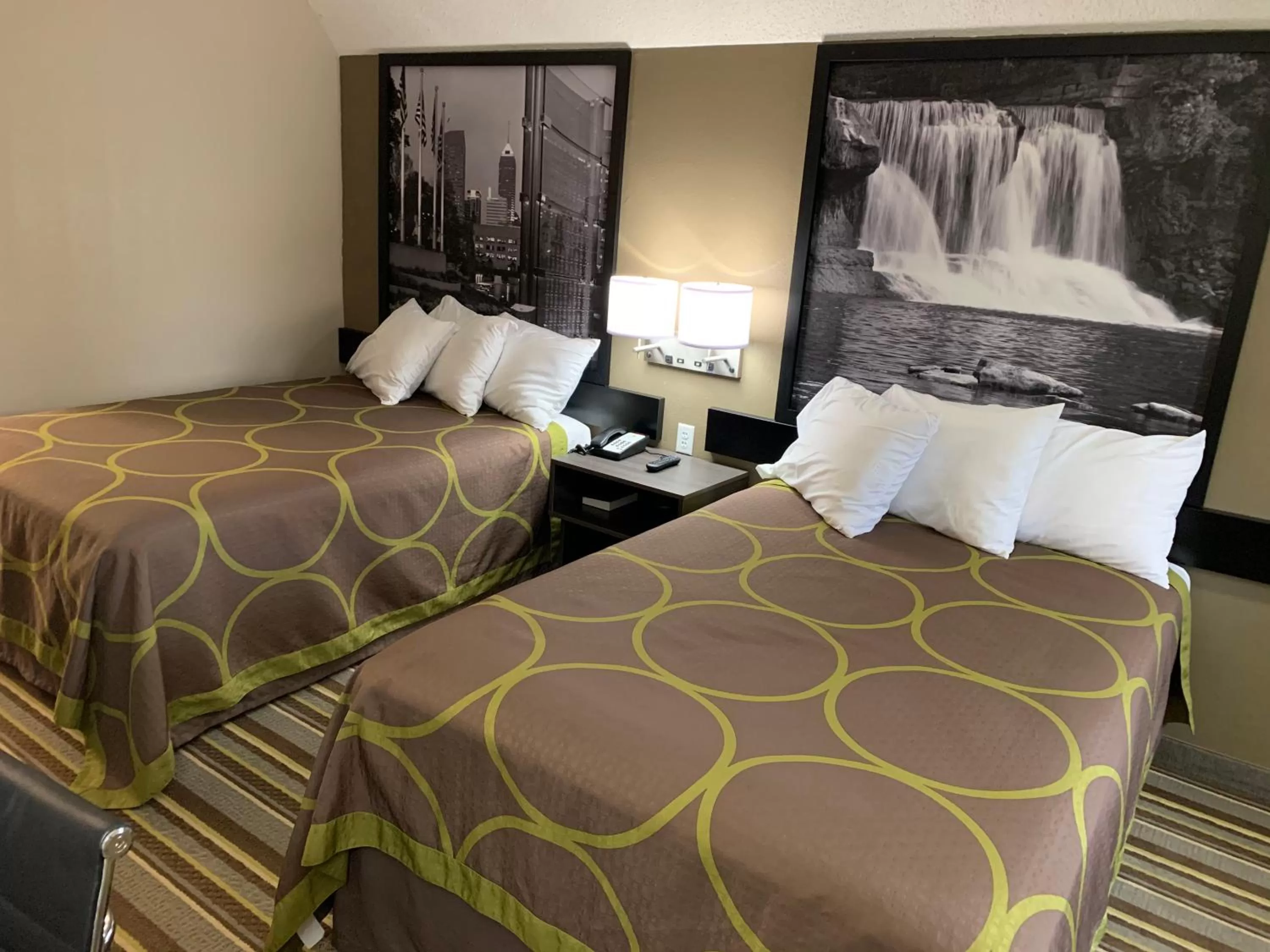 Bed in Super 8 by Wyndham Brownsburg