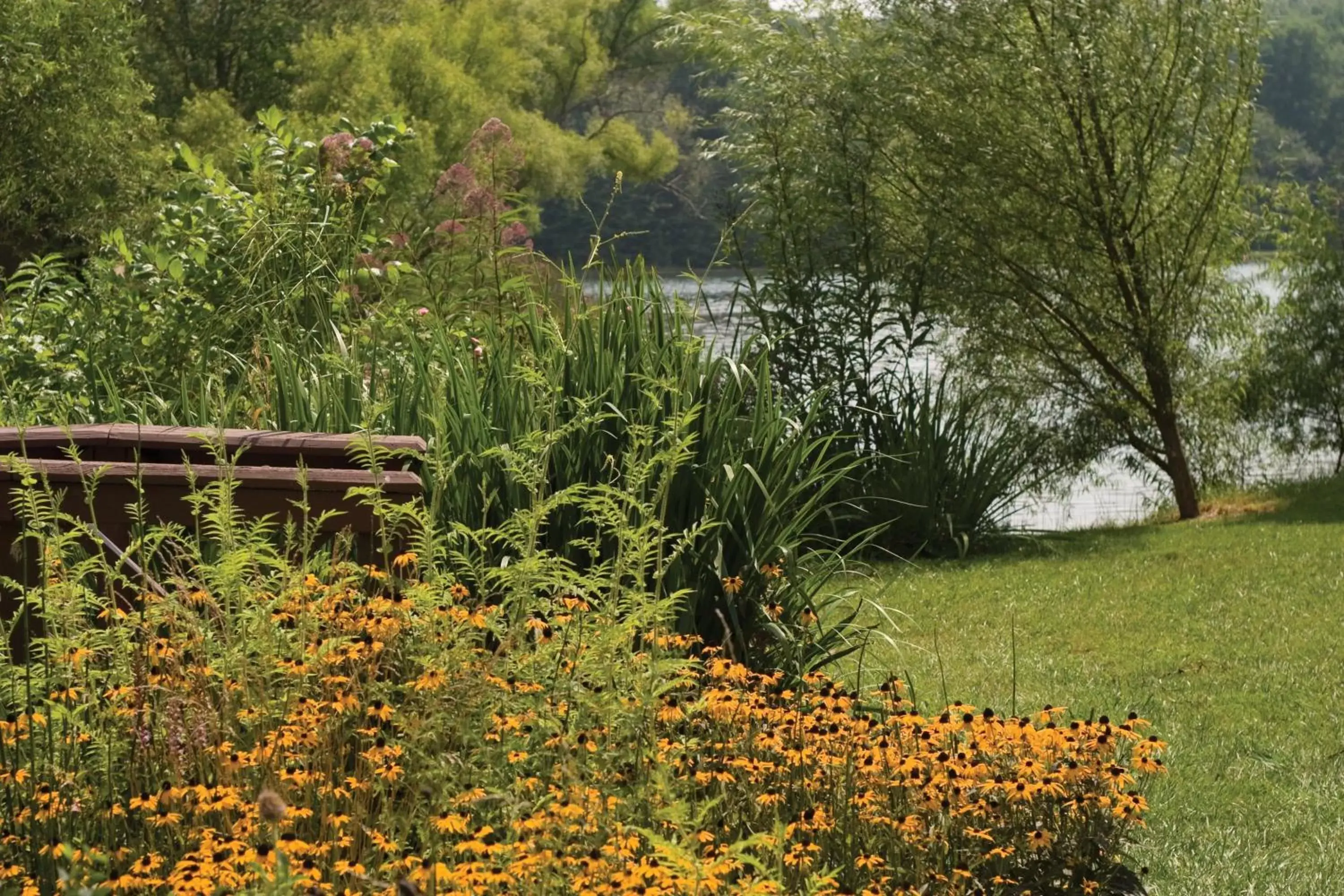 Lake view, Garden in Club Wyndham Resort at Fairfield Glade