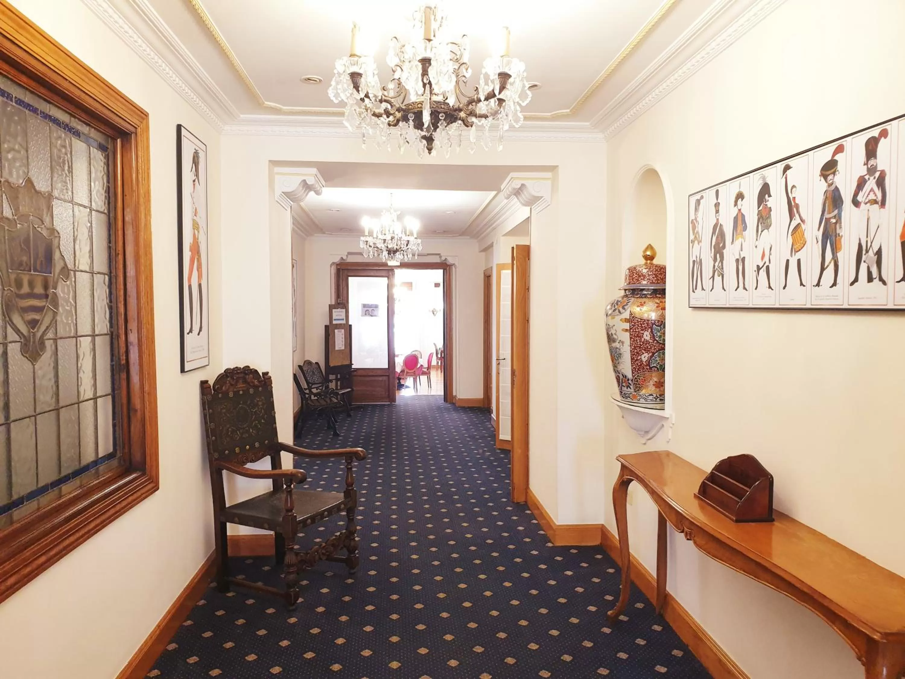 Lobby or reception in Hotel Zarauz