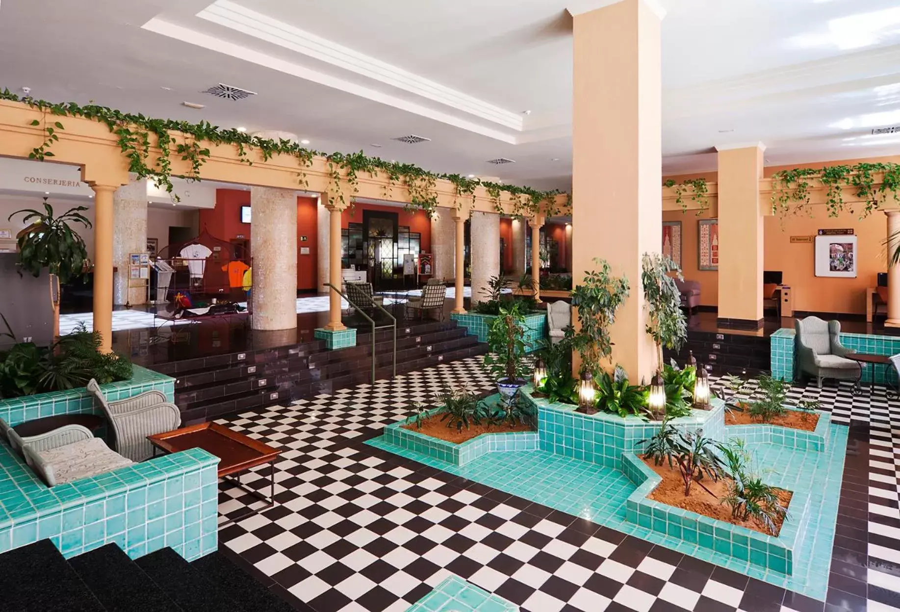 Area and facilities in Playacanela Hotel