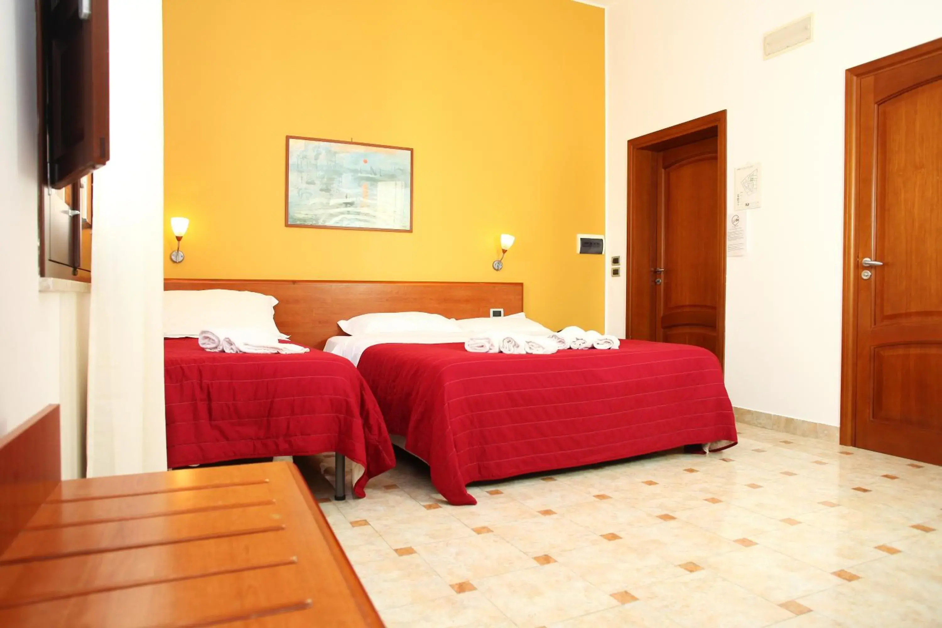 Bedroom, Bed in Albergo Maccotta