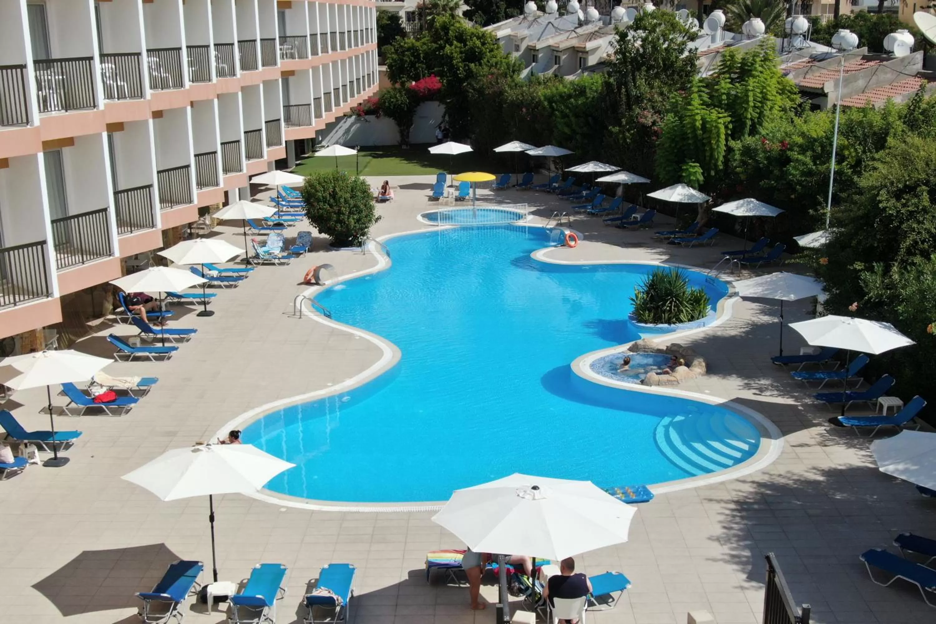 Swimming pool in Avlida Hotel