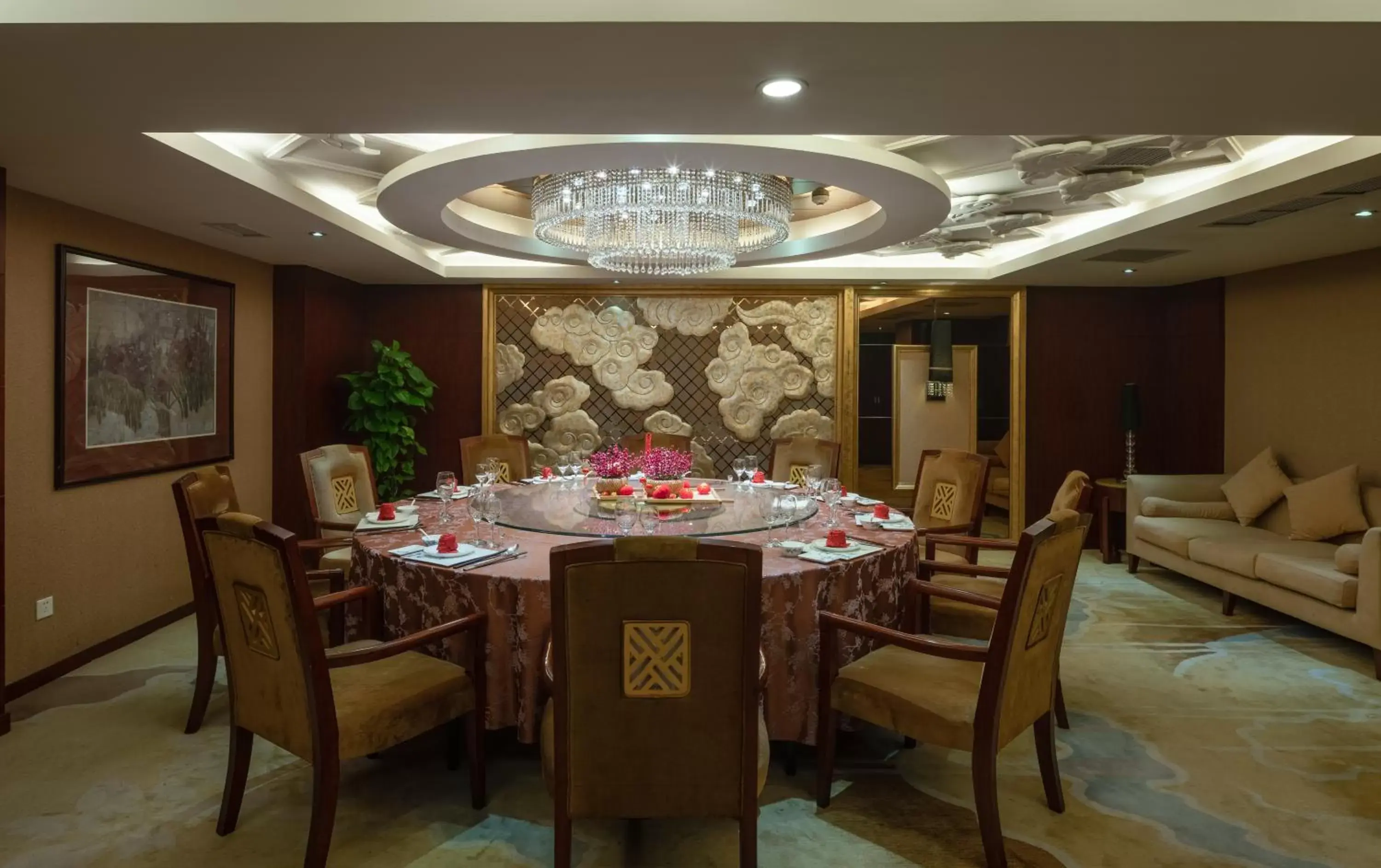 Dining area, Restaurant/Places to Eat in Chengdu Tianfu Sunshine Hotel