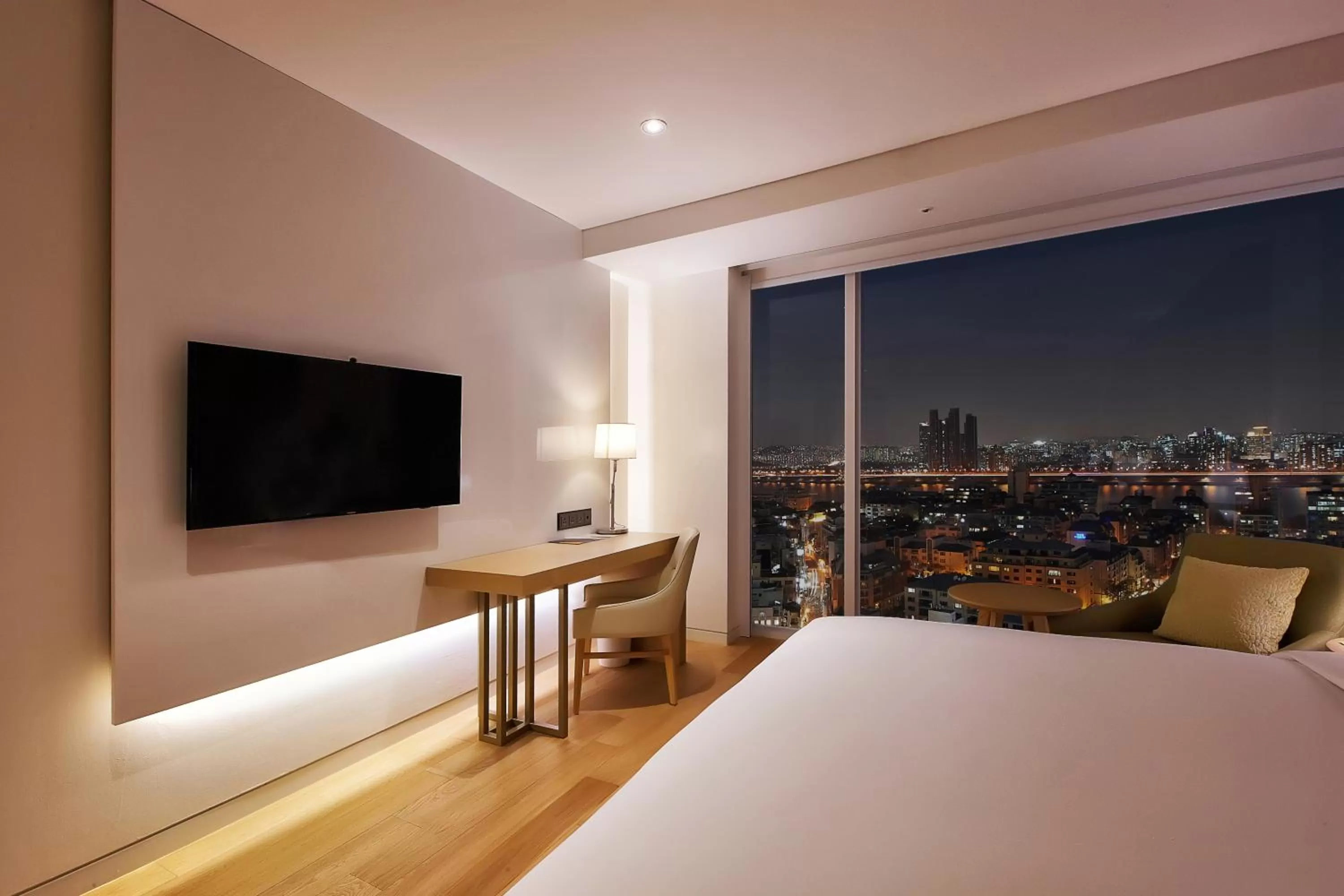 Decorative detail, Bed in Hotel Entra Gangnam