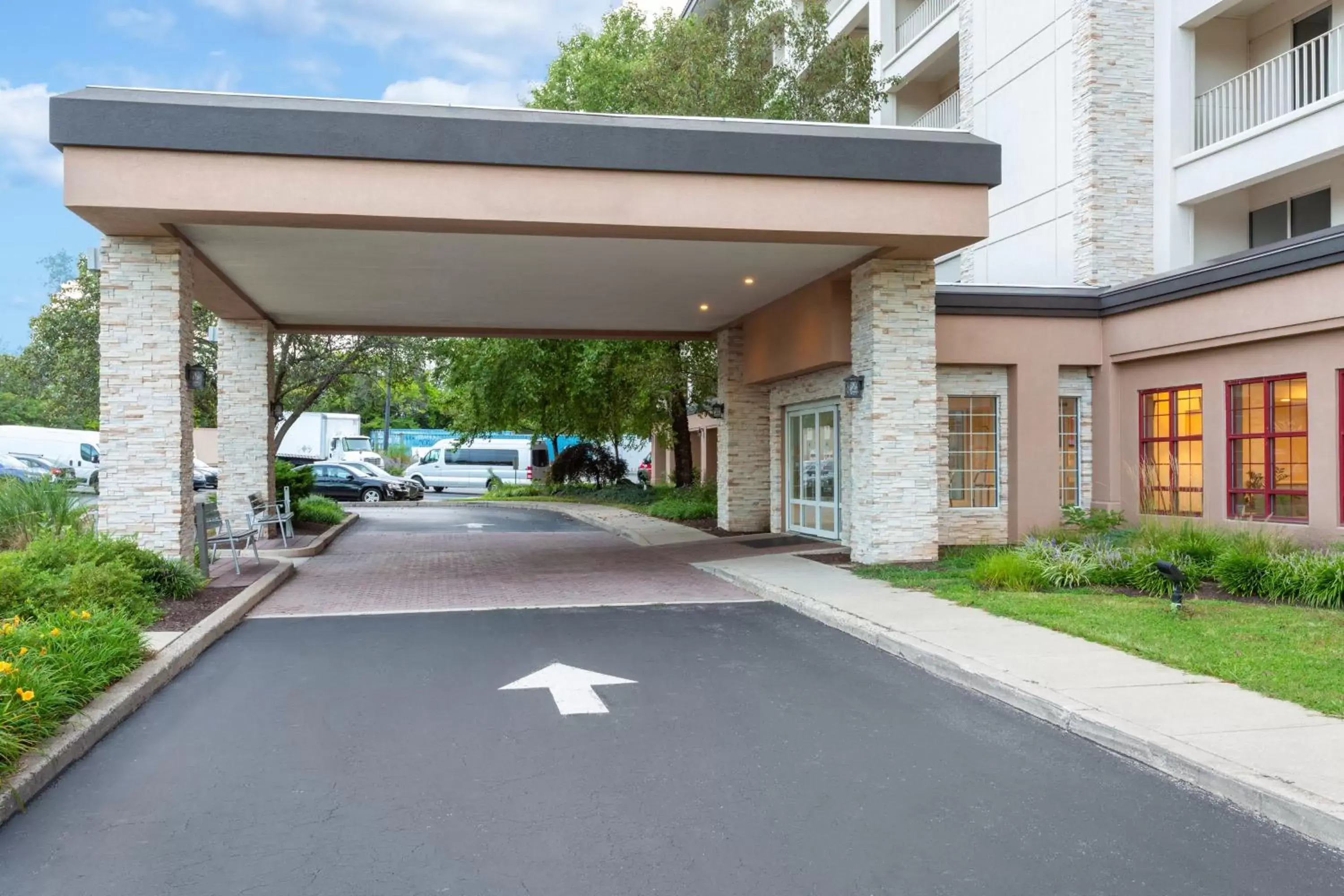 Property building in Holiday Inn Express Hotel & Suites King of Prussia, an IHG Hotel