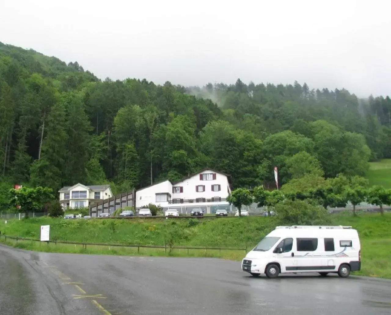 Property building in Hotel Restaurant Heidihof