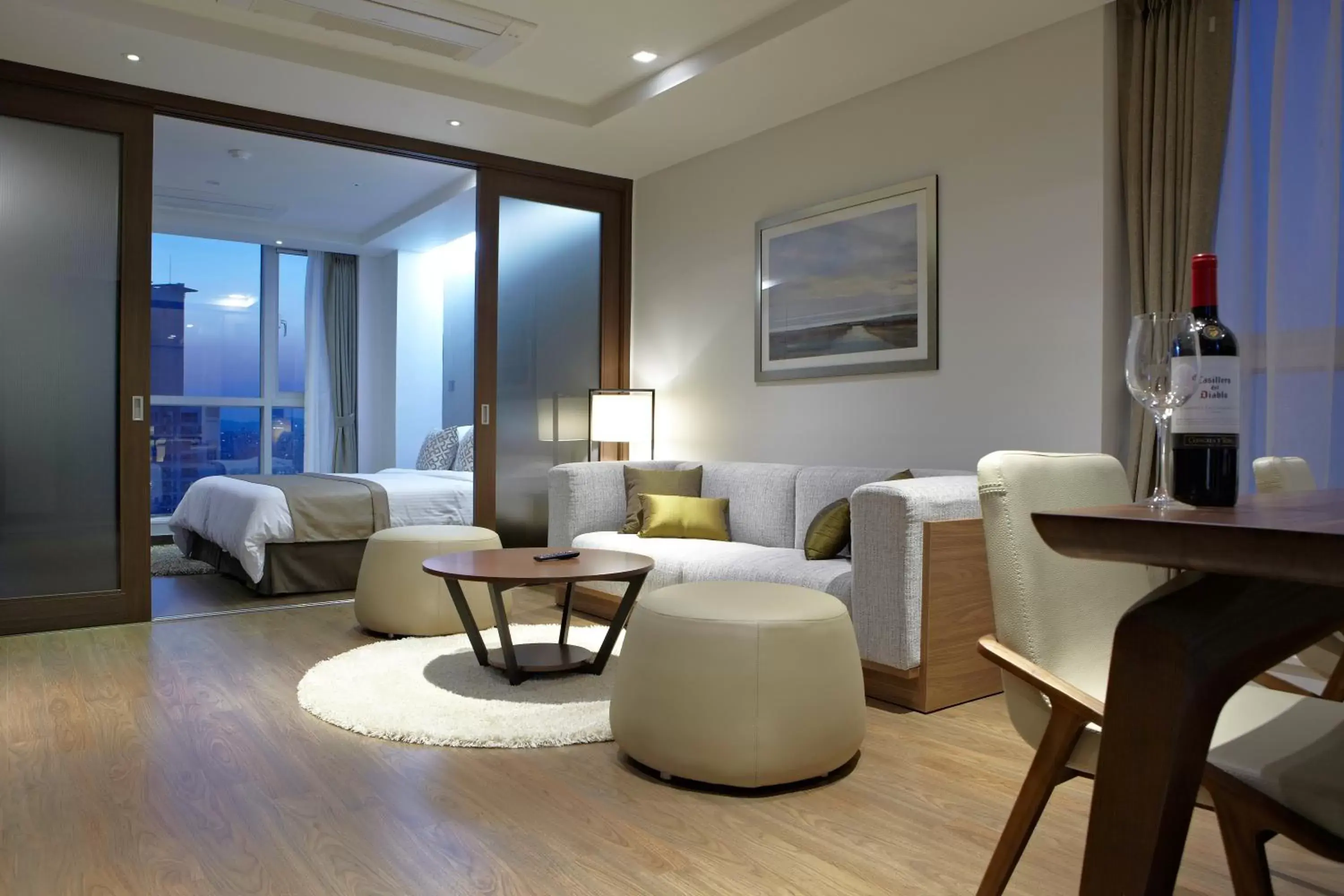 Living room, Seating Area in Ocloud Hotel Gangnam