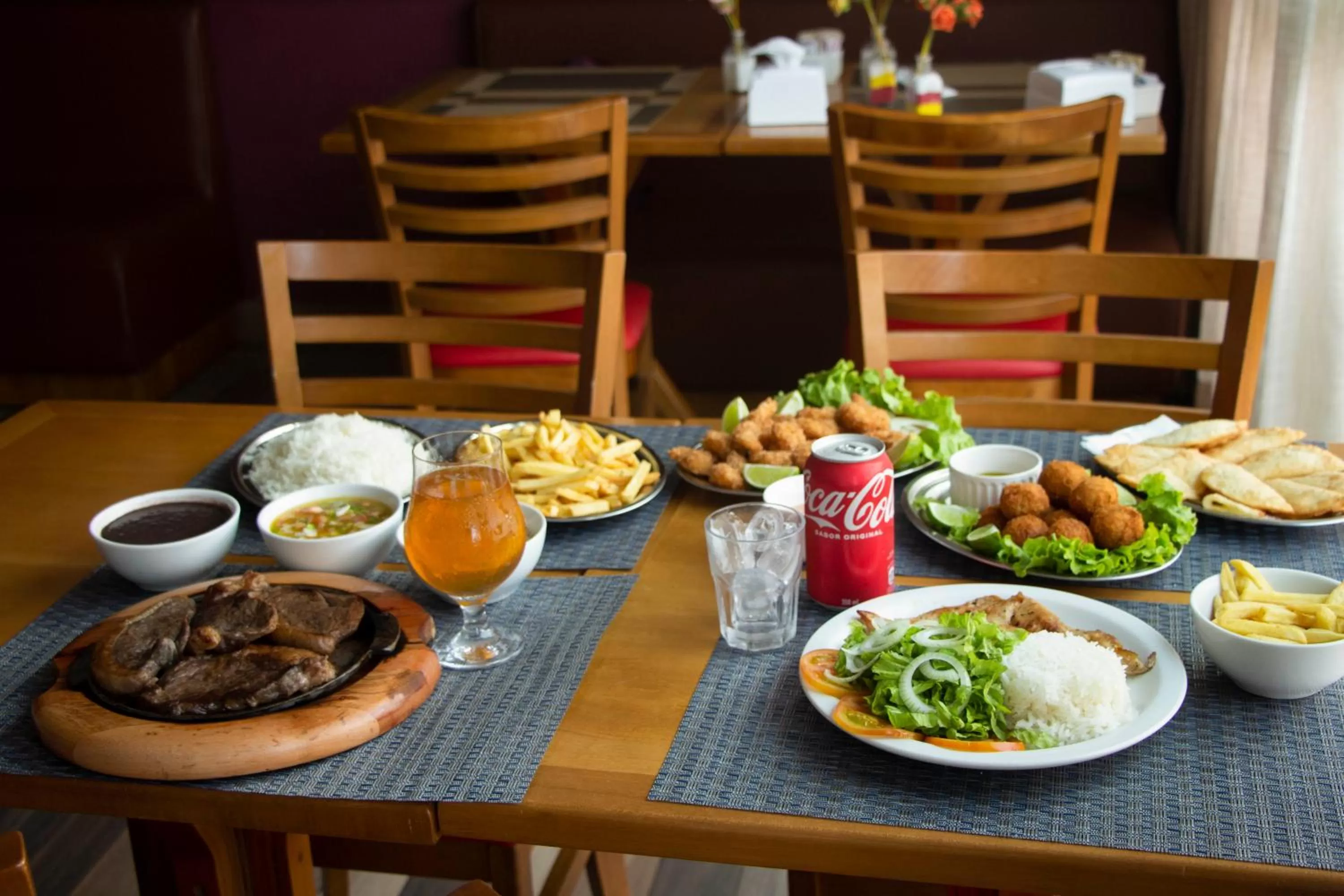 Food and drinks in Pousada SUN Victory