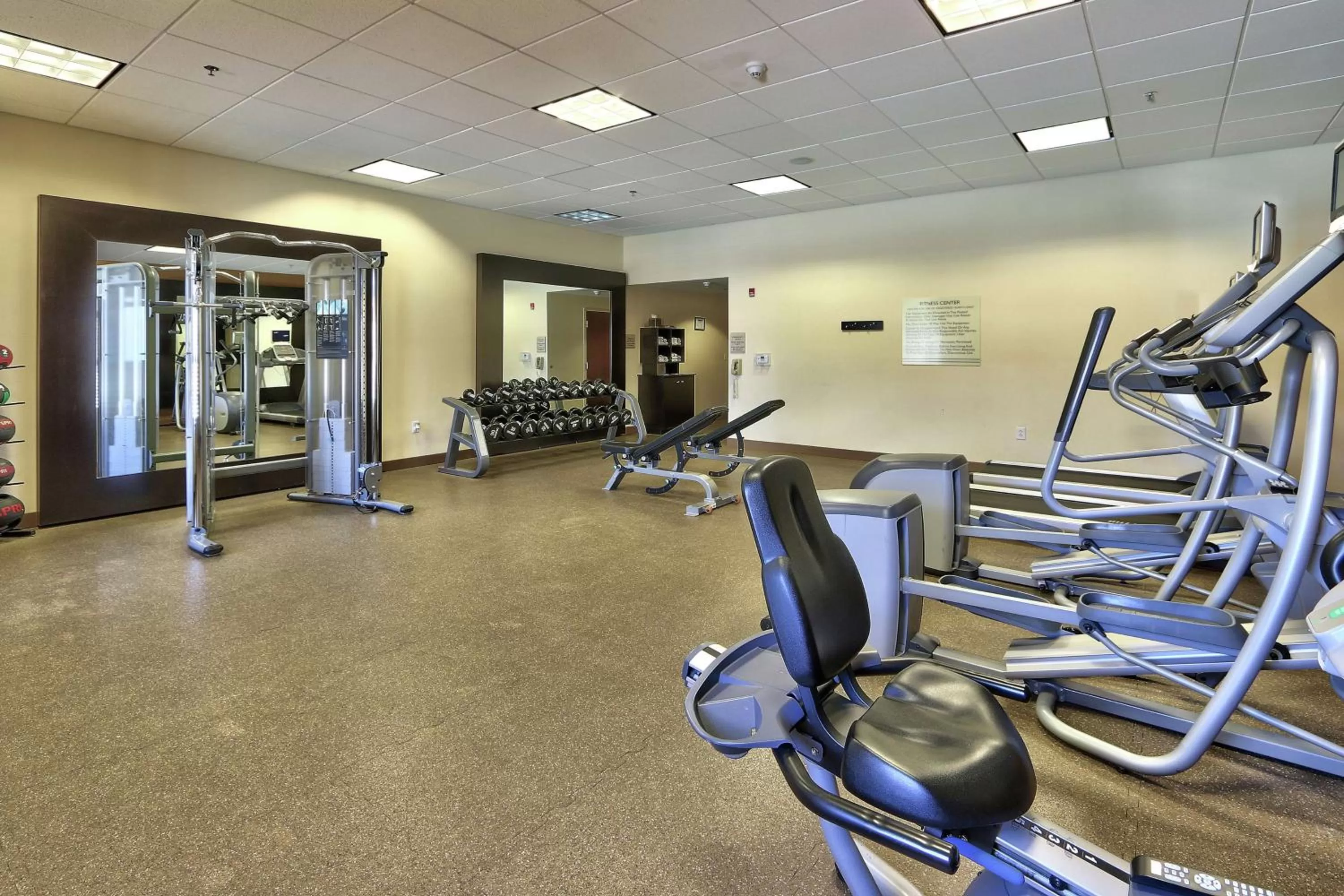 Fitness centre/facilities in Hilton Garden Inn Las Cruces