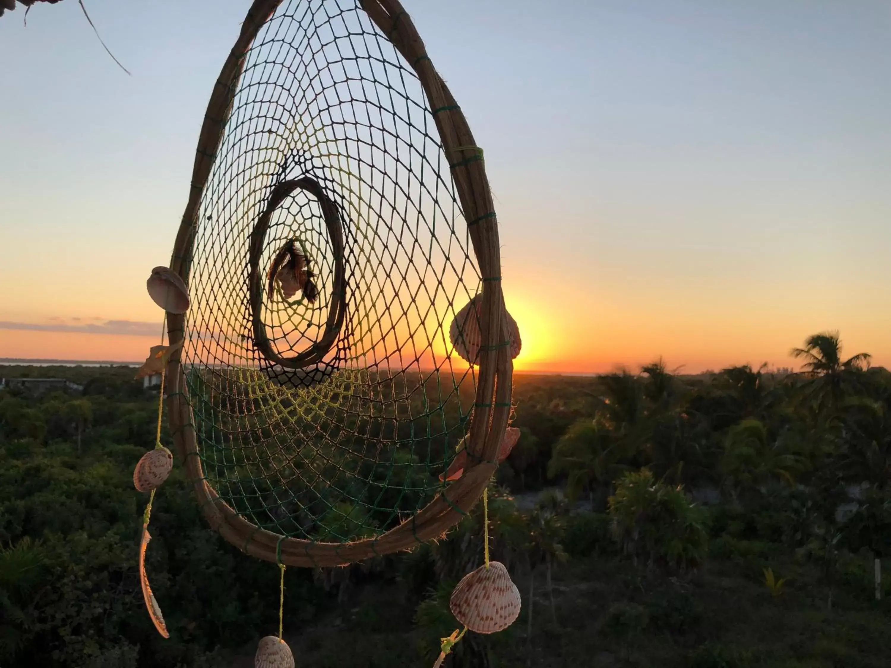 Sunrise in LunArena Boutique Beach Hotel Yucatan Mexico