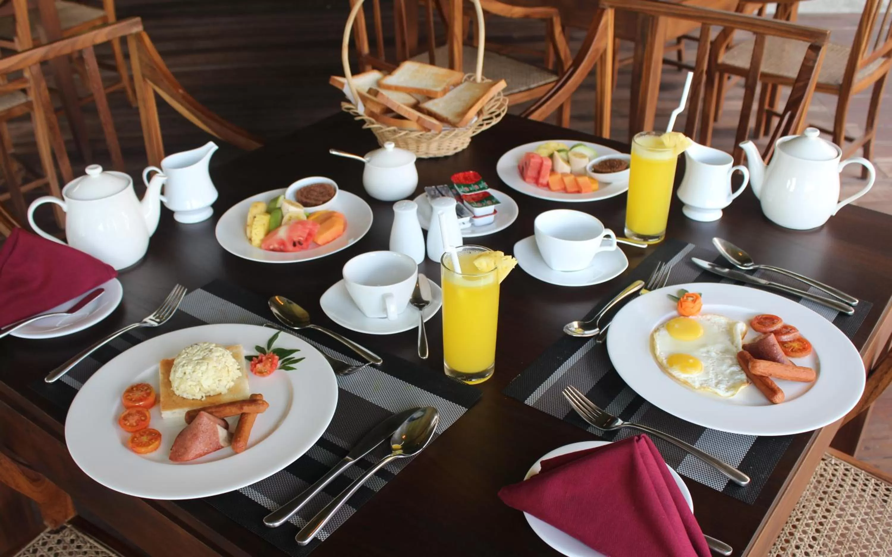 Food and drinks in swp eco lodge