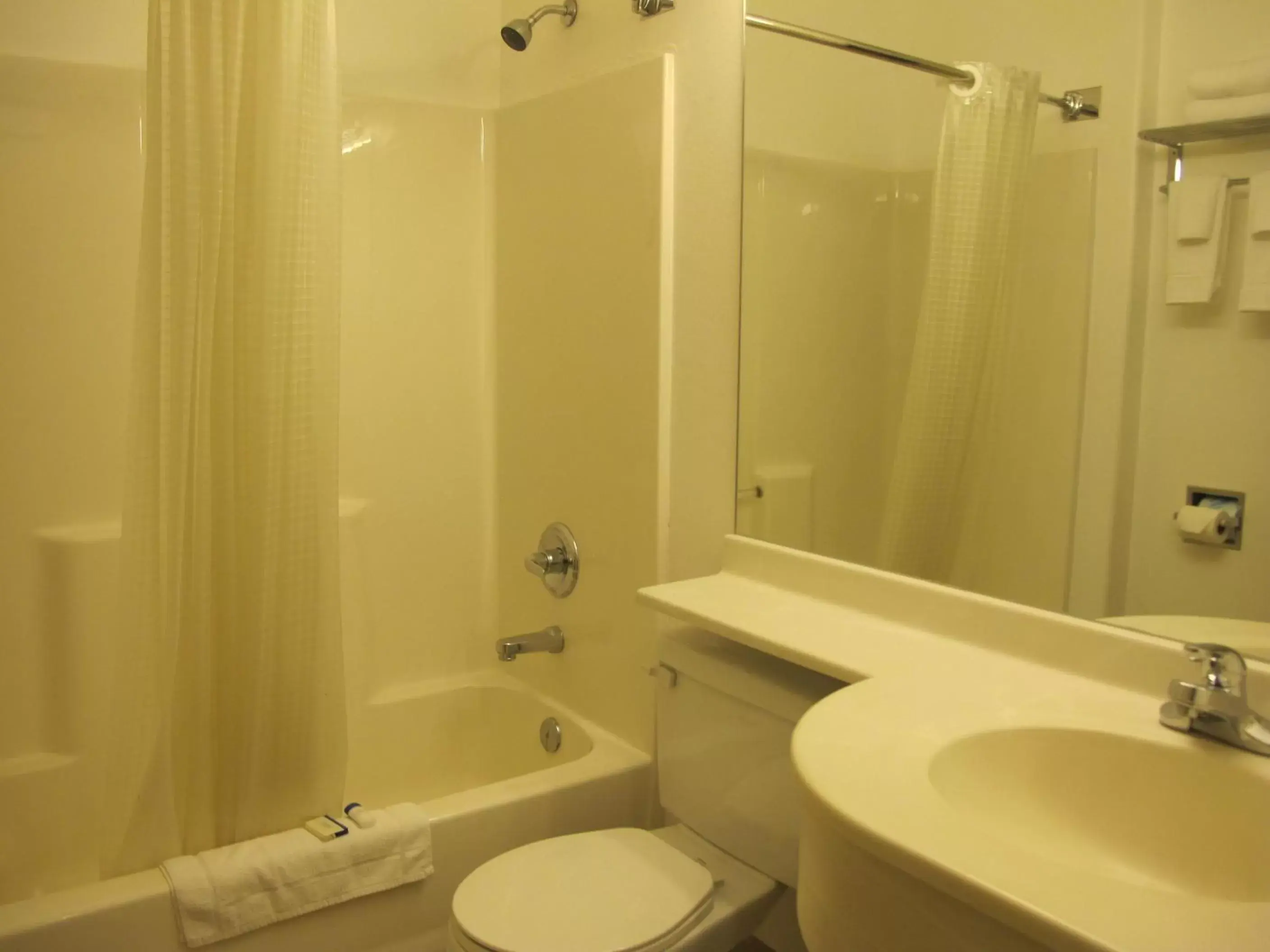 Bathroom in Eagle River Microtel