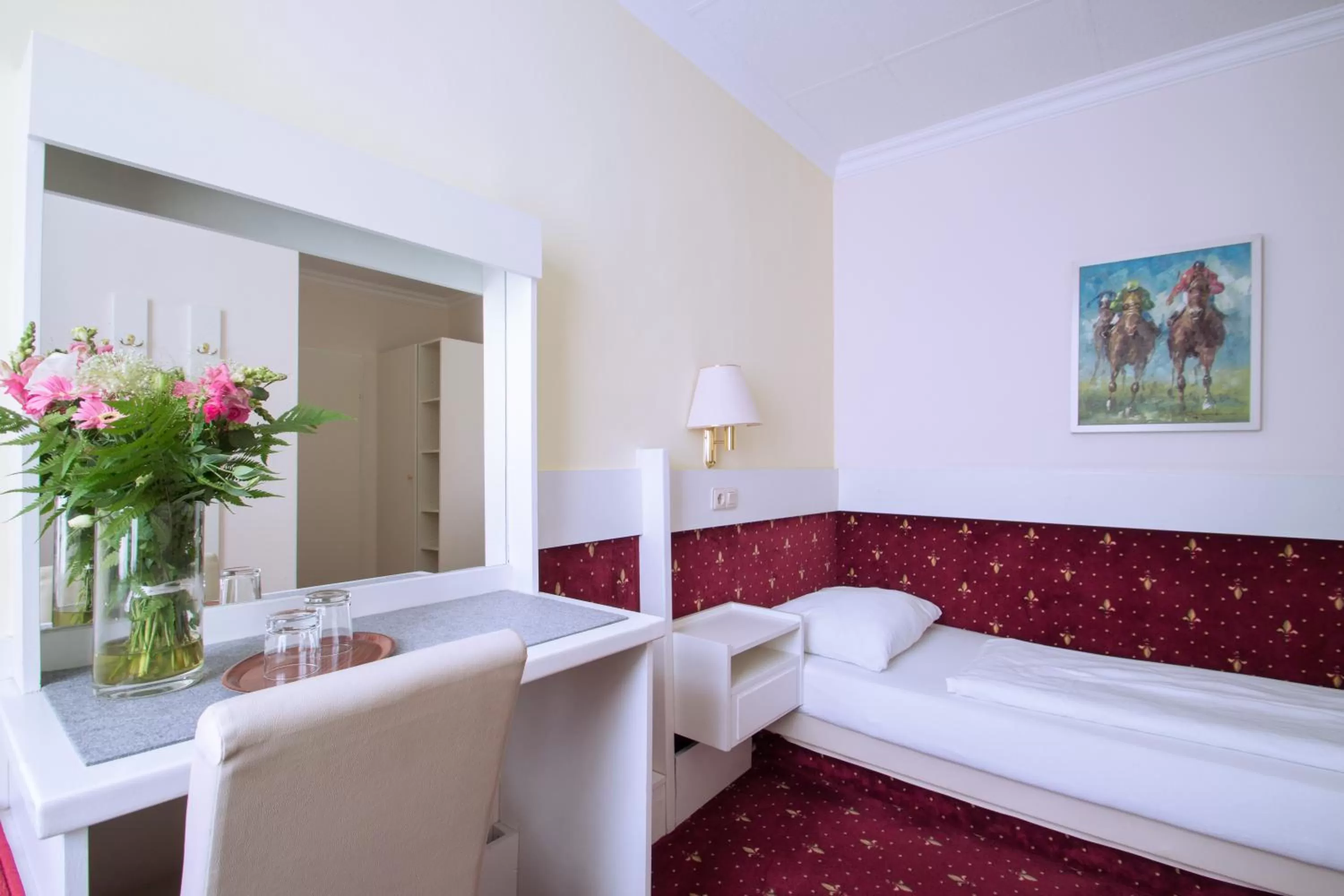 Bed in Pension Pharmador