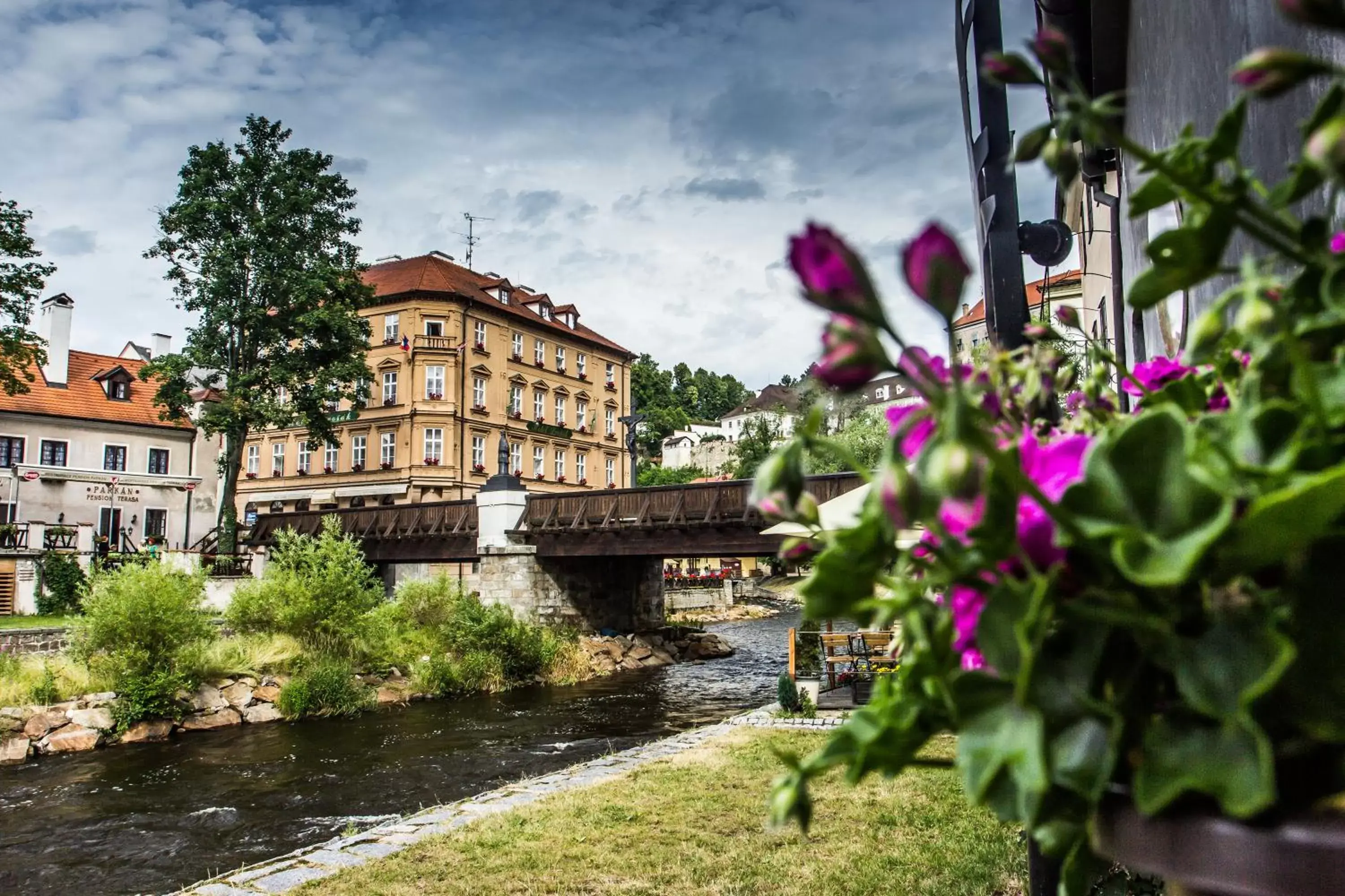 Spring, Property Building in Hotel Dvorak Cesky Krumlov