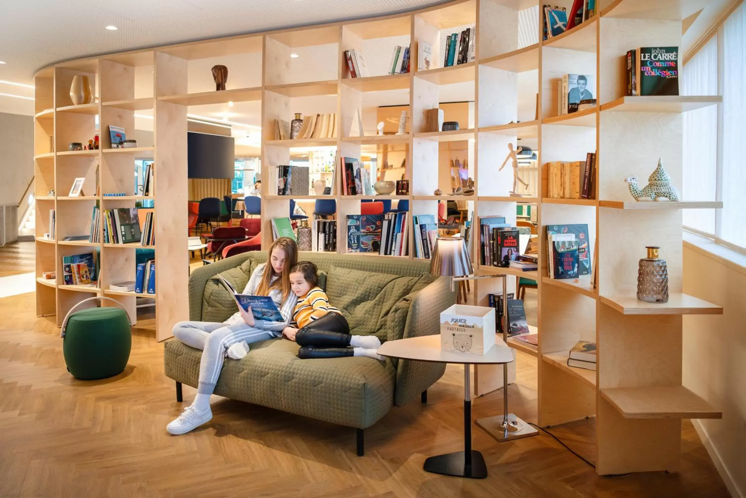 Library in Novotel Le Havre Centre Gare