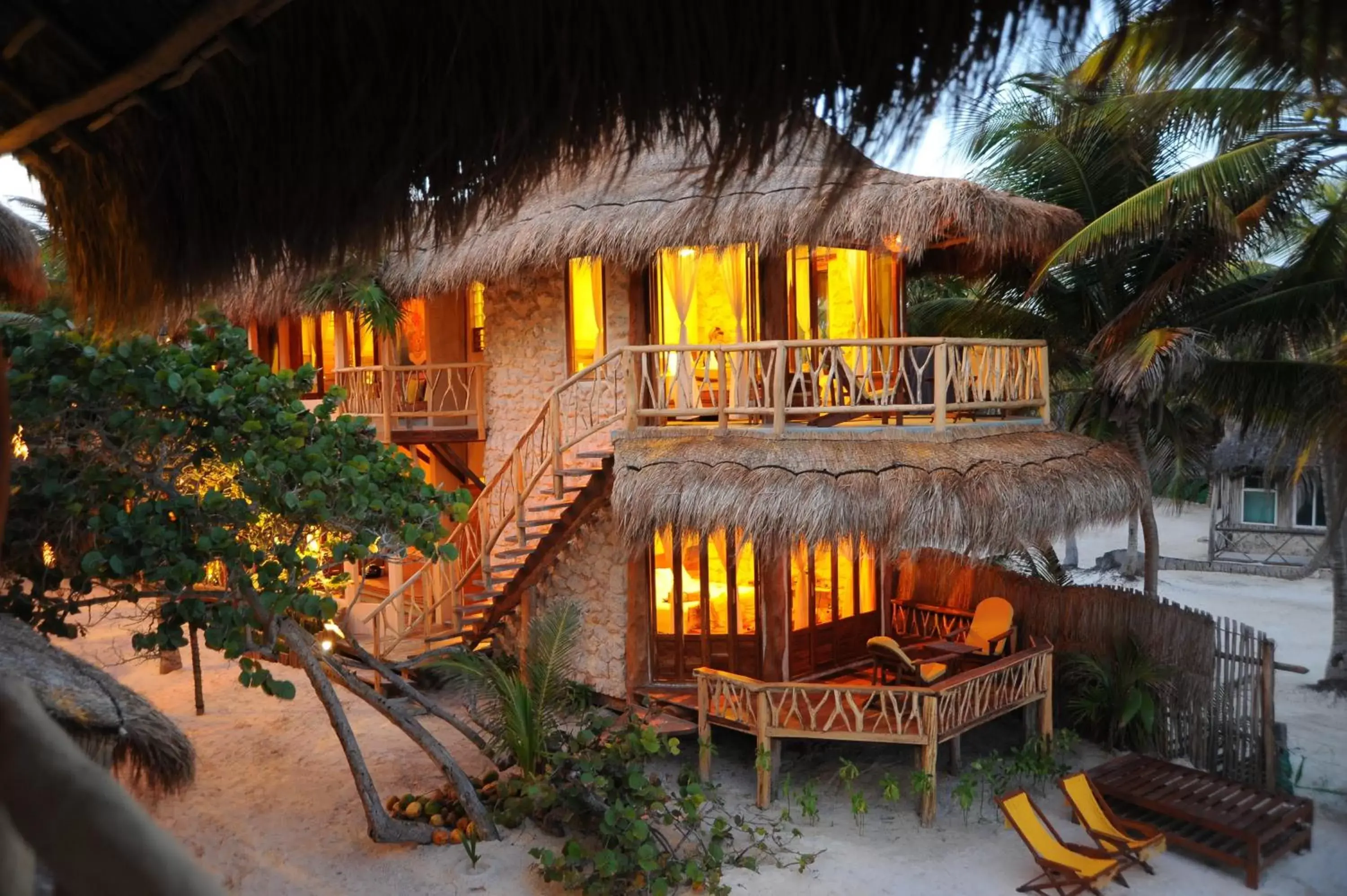 Balcony/Terrace, Property Building in Alaya Tulum