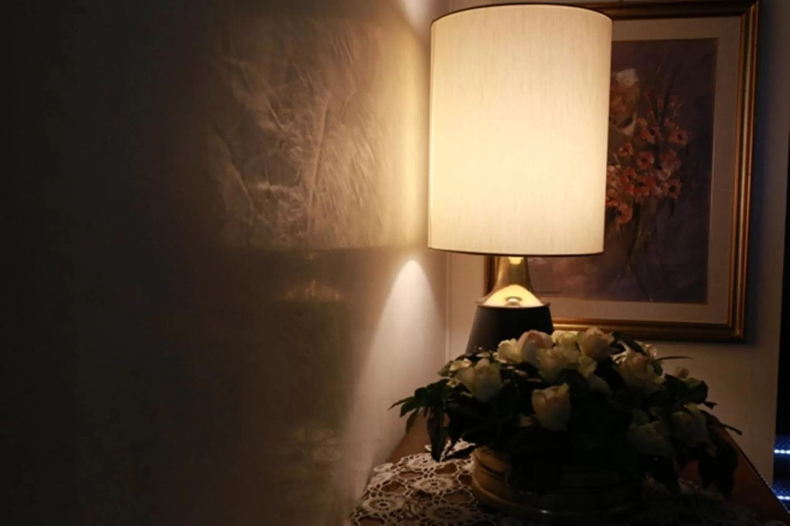 Communal lounge/ TV room in Hotel Al Posta