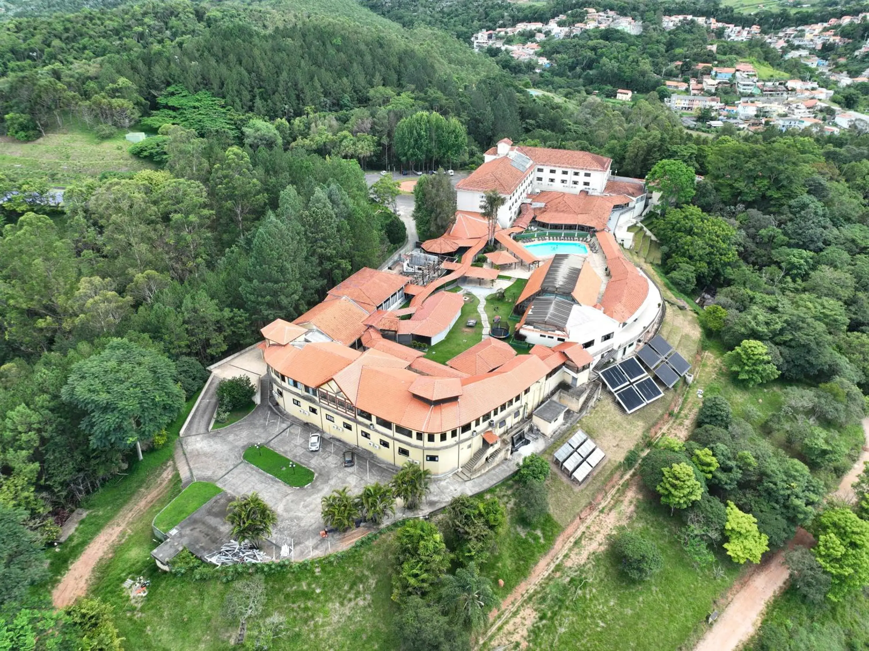 Bird's-eye View in Guararema Parque Hotel