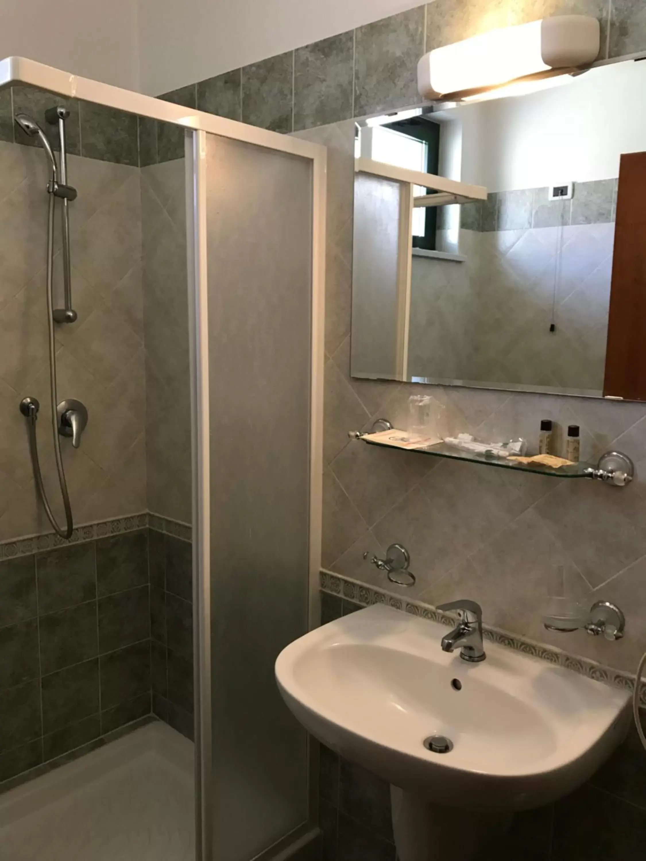 Shower, Bathroom in Hotel Rigolfo