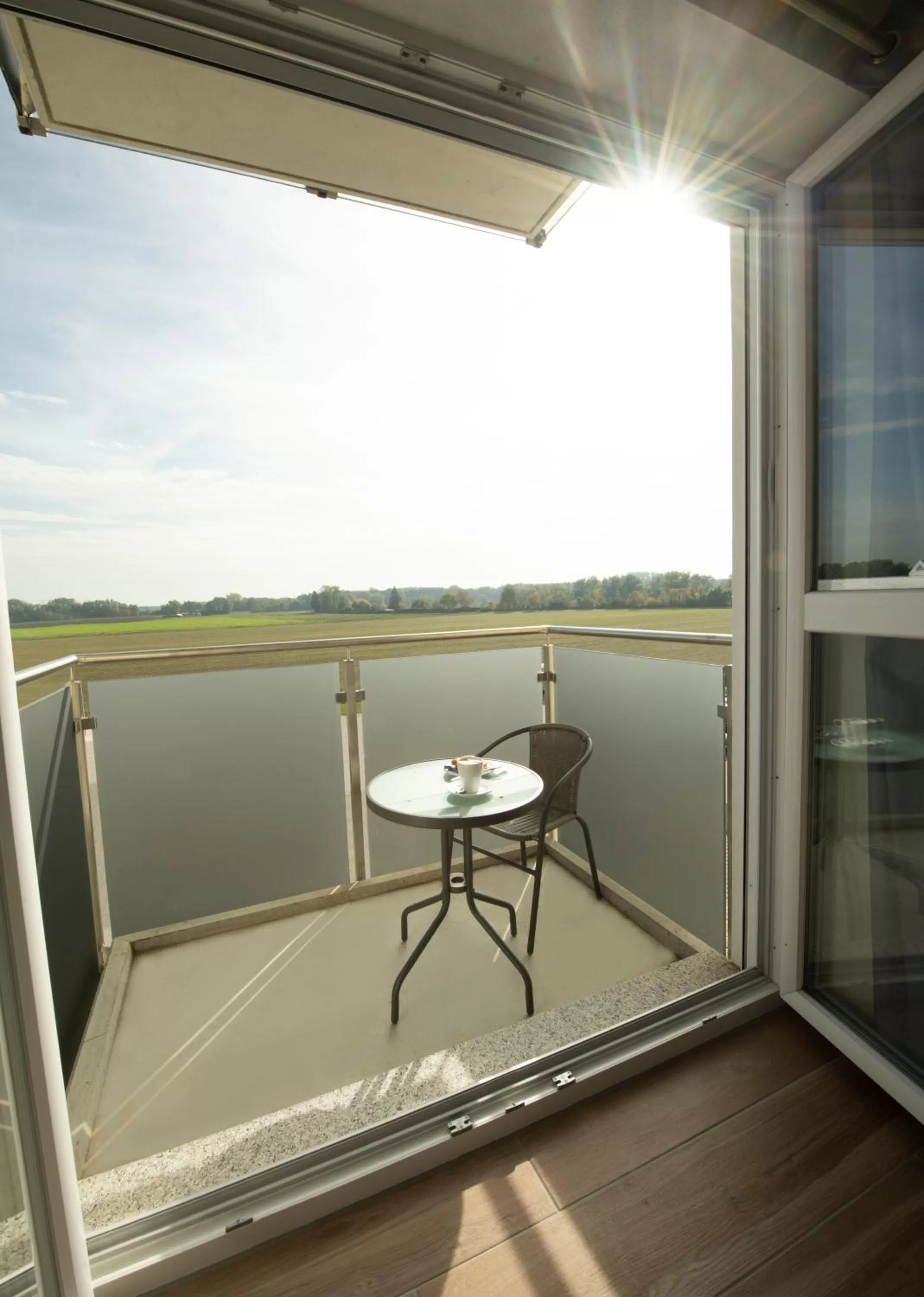 Balcony/Terrace in Stadthotel Donauwörth