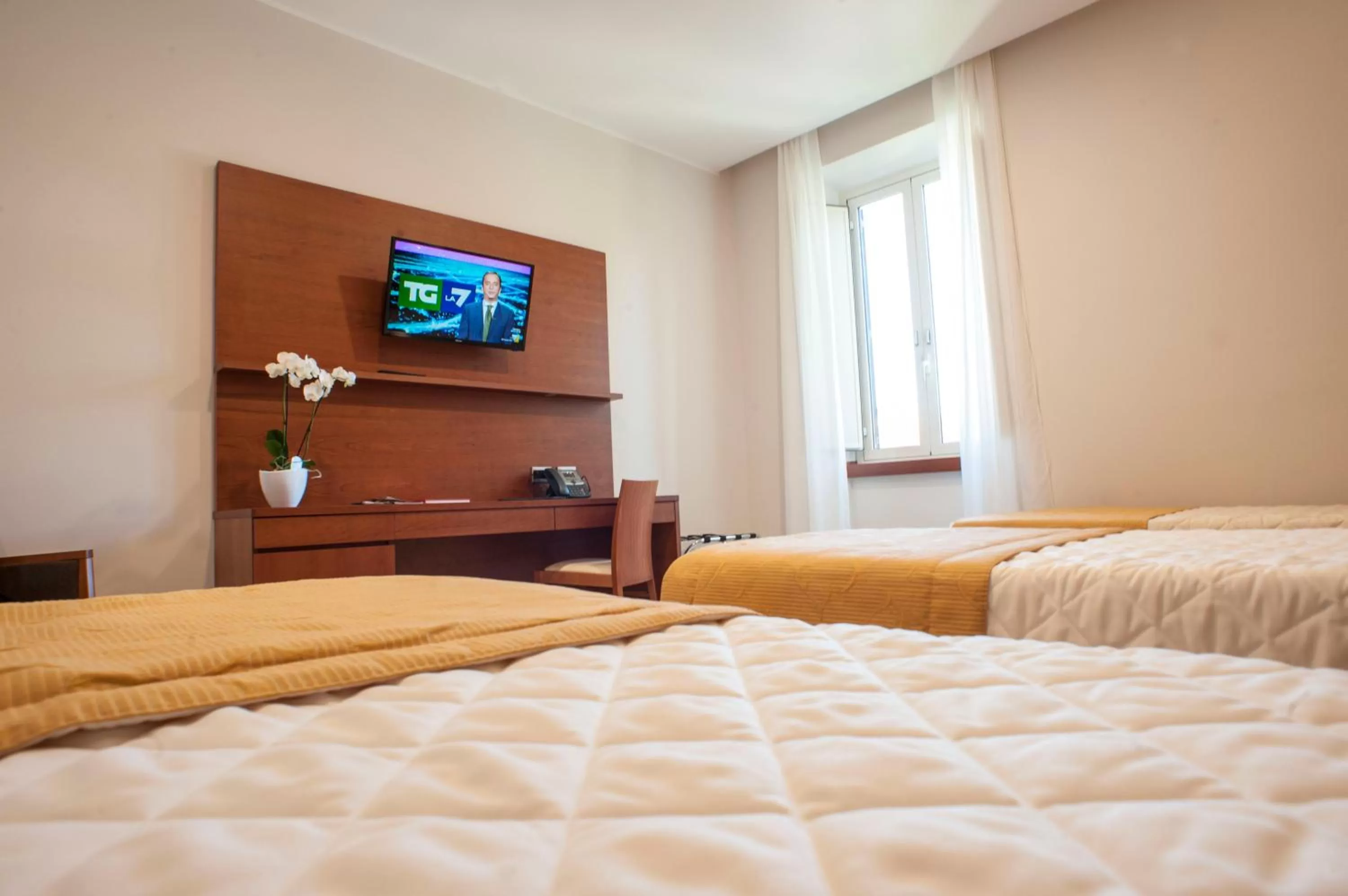 Bed in Villa Angelina