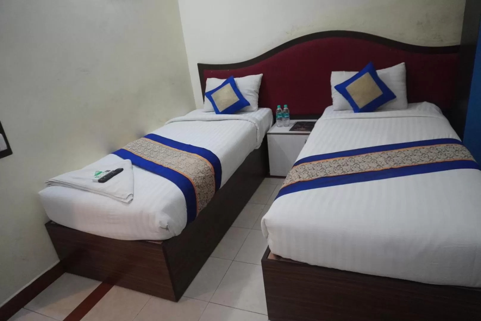 Bed in The Dolphin Park Hotel, Virugambakkam