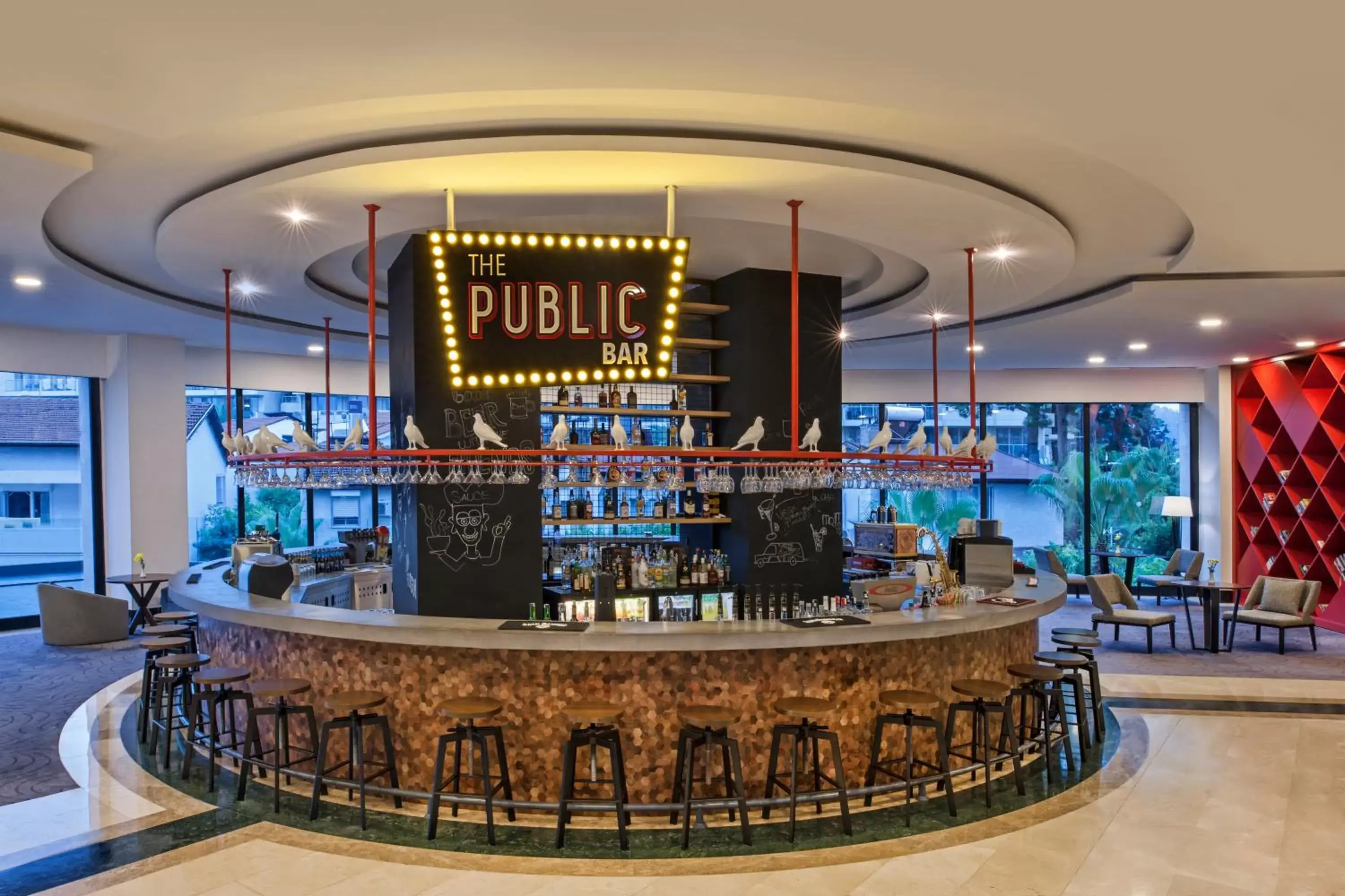 Lounge or bar, Lounge/Bar in DoubleTree By Hilton Antalya-Kemer