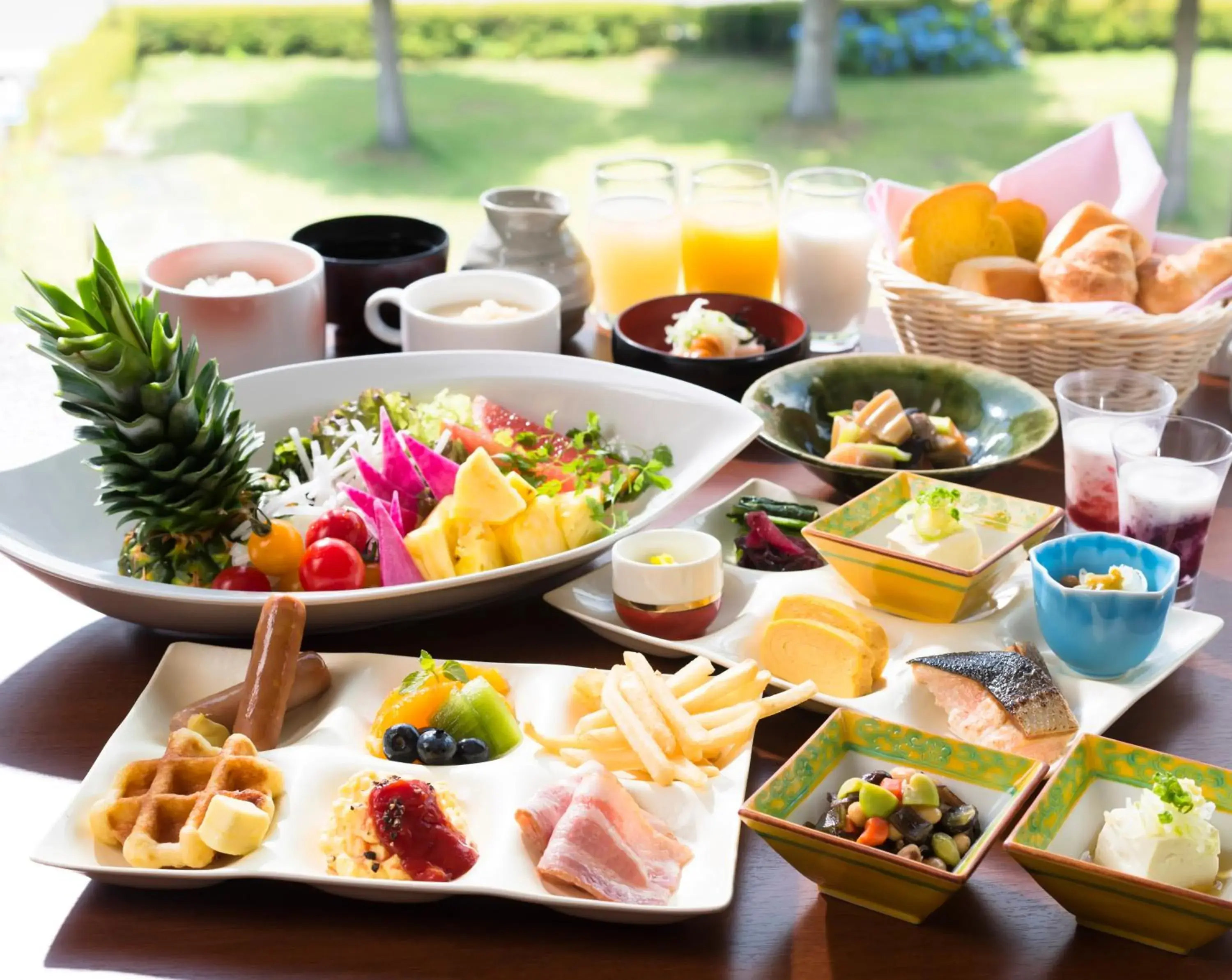 Buffet breakfast in Hotel Tangram