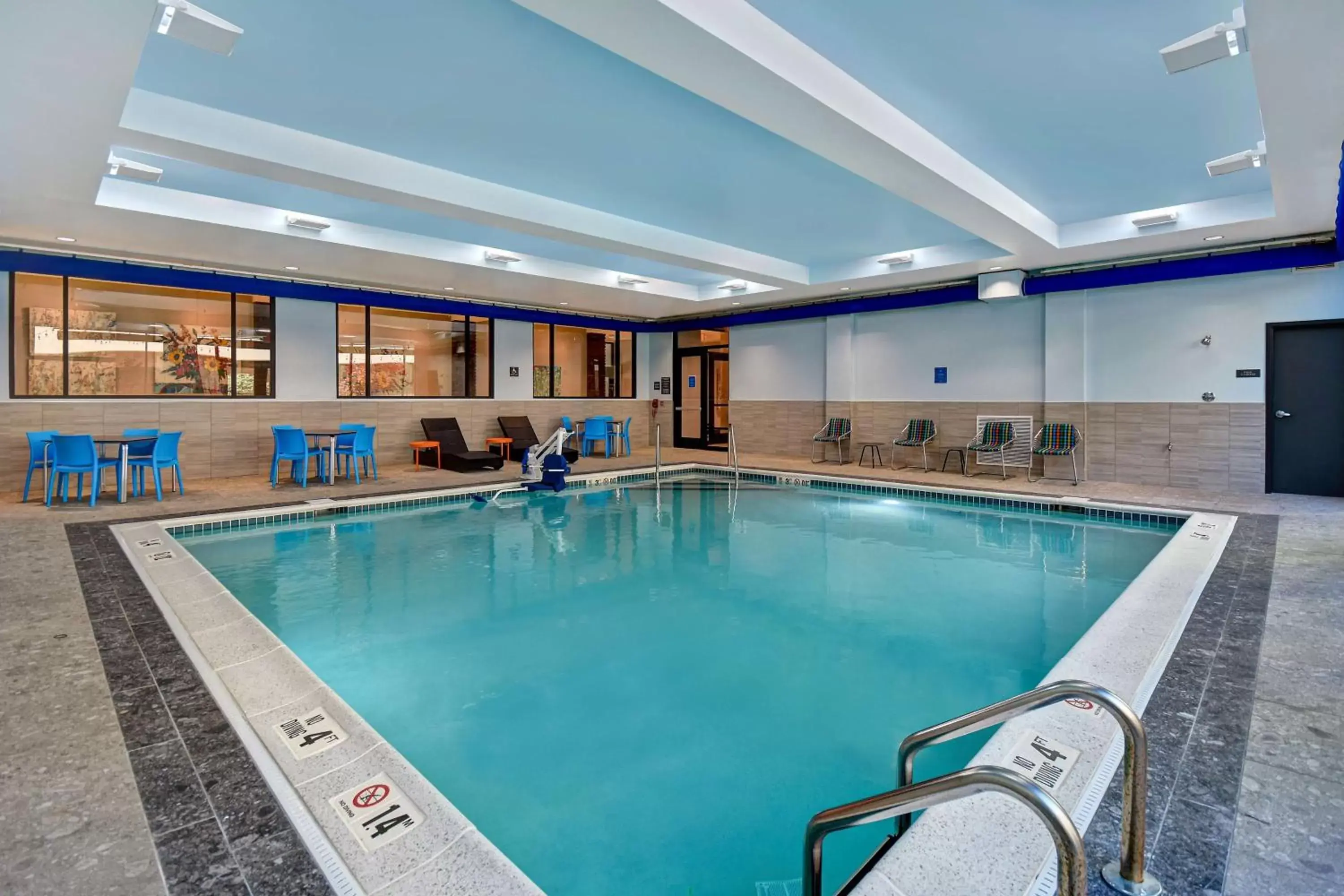 Swimming Pool in Home2 Suites By Hilton Kalamazoo Downtown, Mi