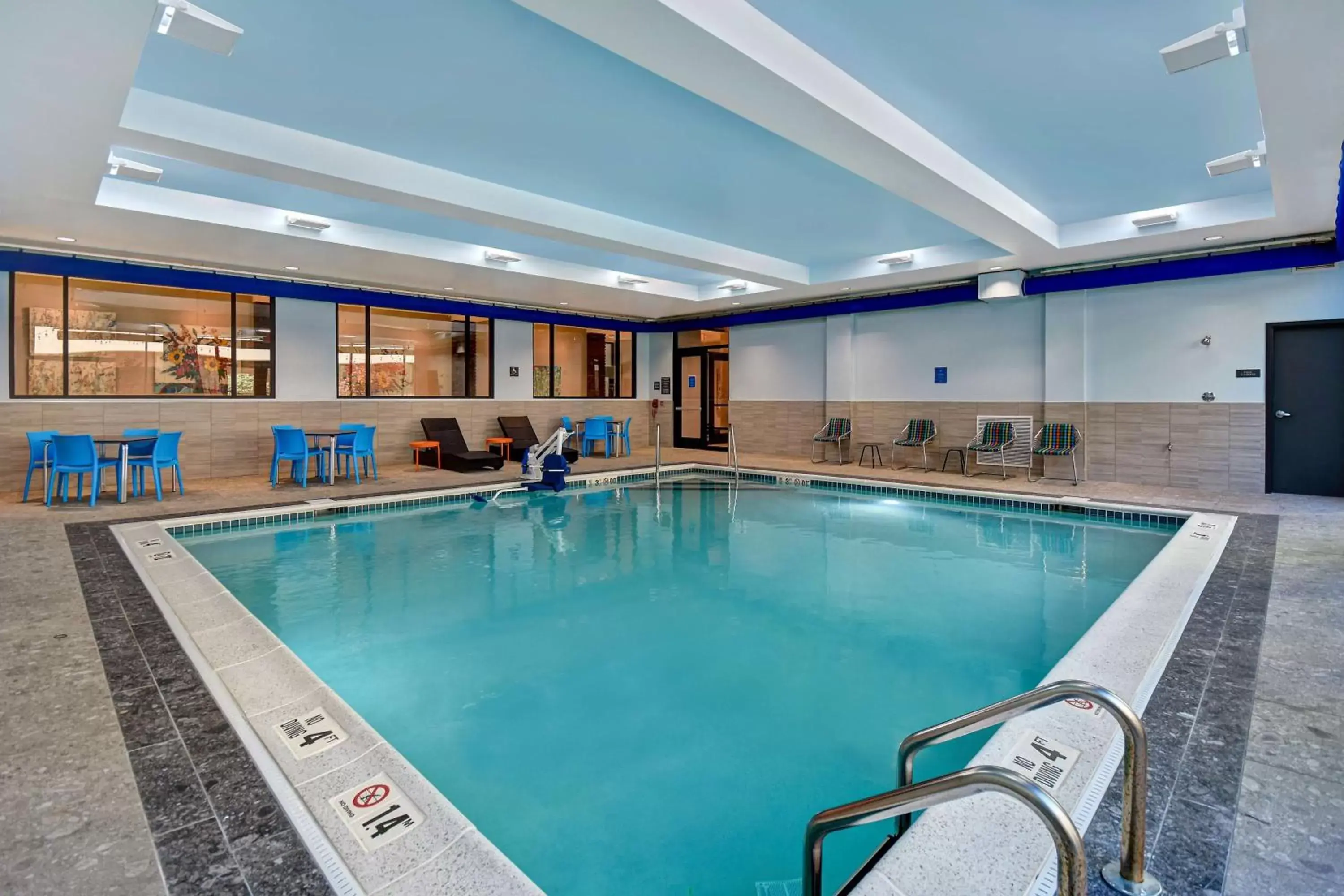 Pool view in Home2 Suites By Hilton Kalamazoo Downtown, Mi Pool view in Home2 Suites By Hilton Kalamazoo Downtown, Mi