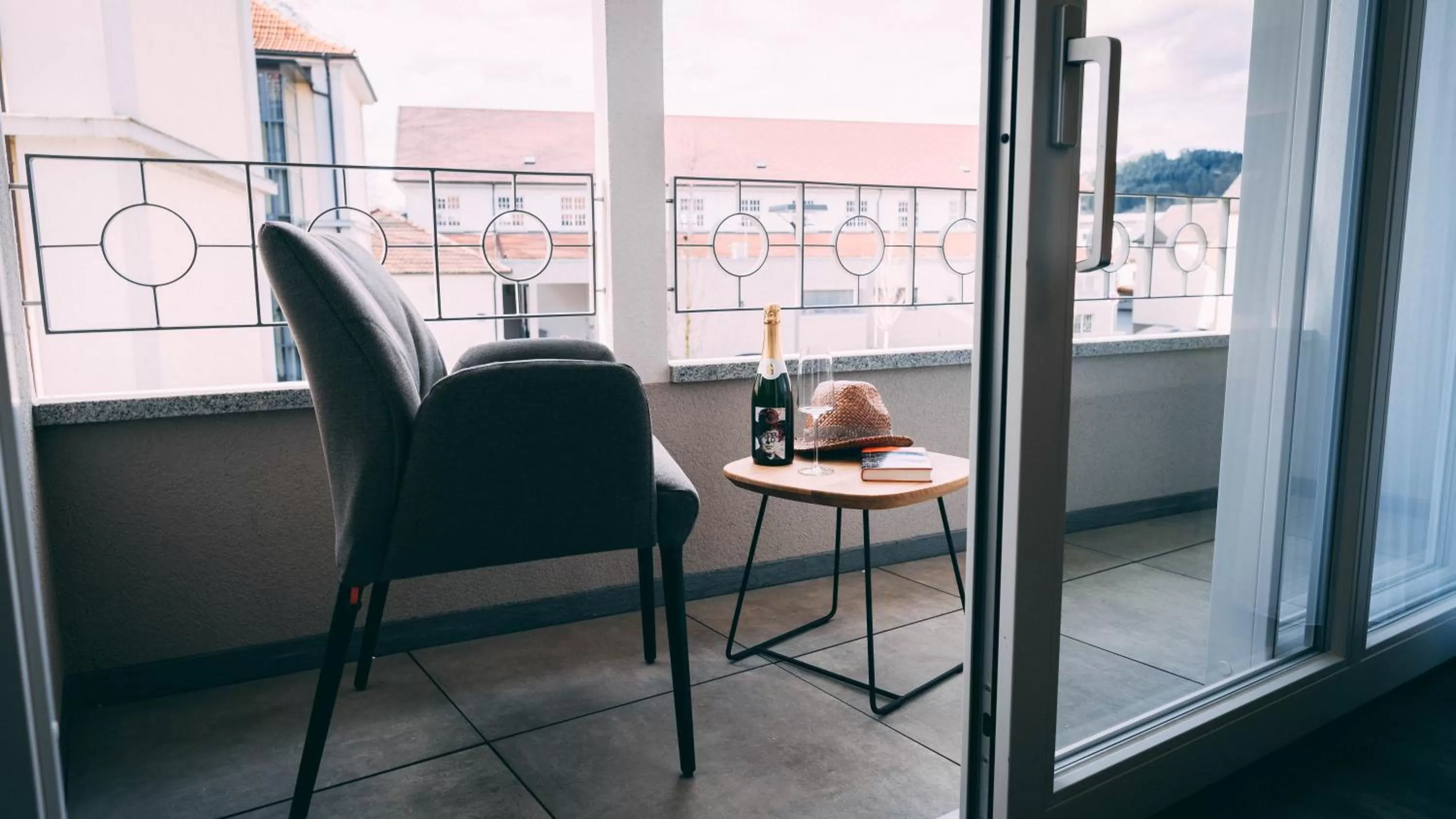 Balcony/Terrace in Stadthotel Haslach